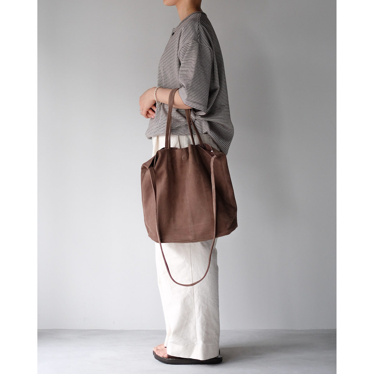 morphee / 3way Medium Tote(L Shoulder) / ELEPHANT