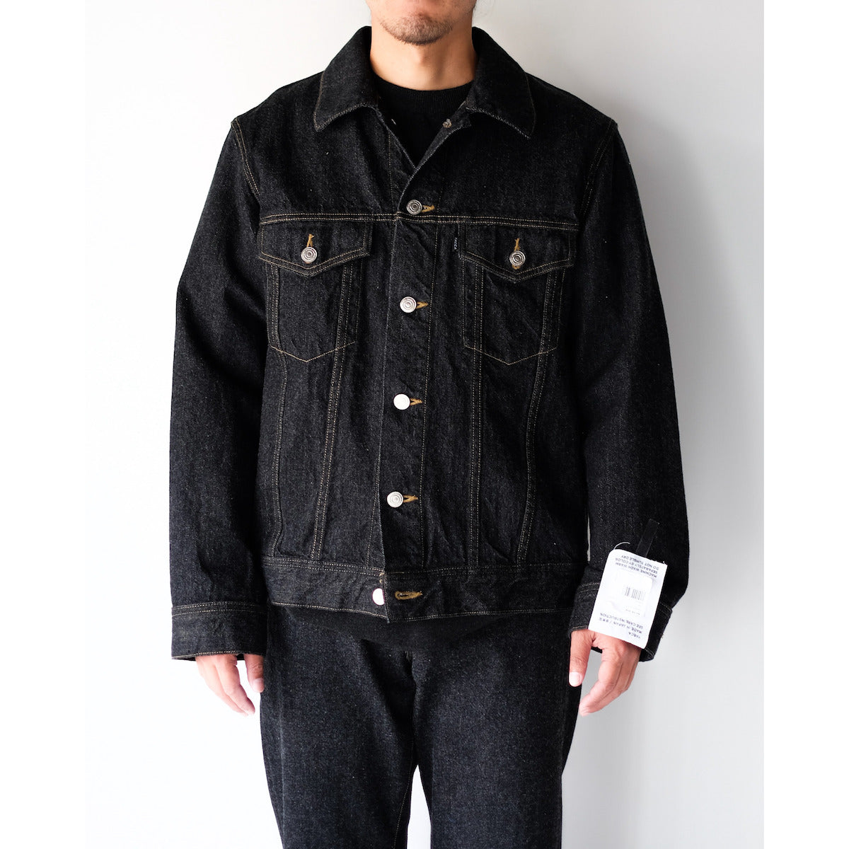 YAECA / Denim Jacket / BLACK
