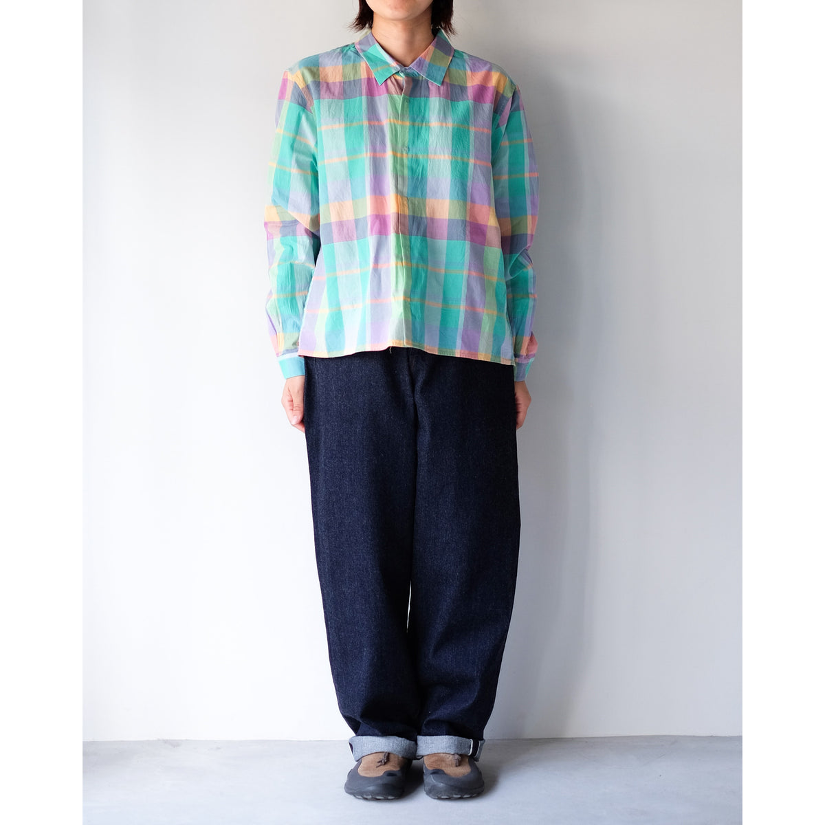 YAECA WOMEN / Wide Denim Pant(14-13W)