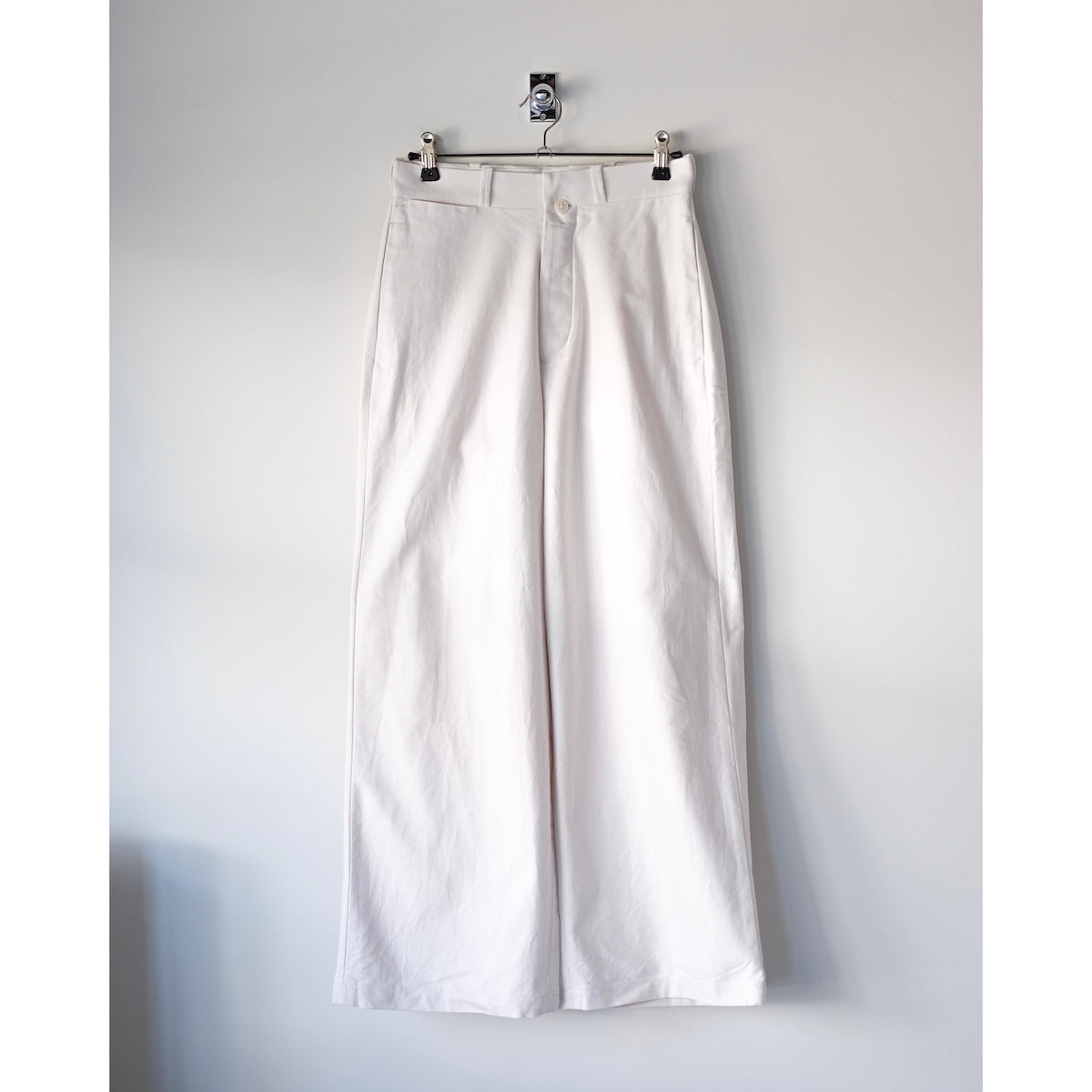 YAECA WOMEN / Wide Chino / KUSAKI IVORY