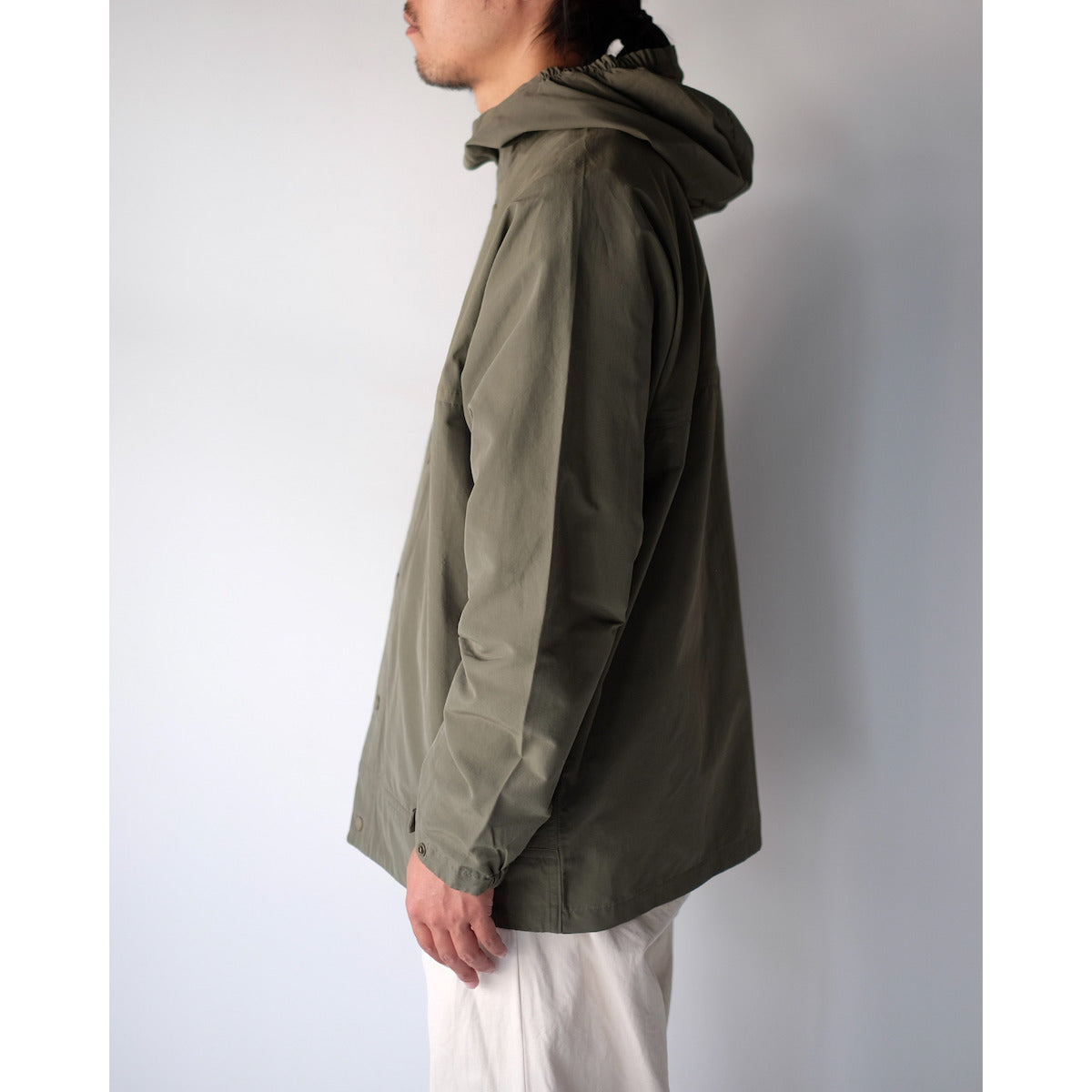 YAECA / Hood Shirt / OLIVE