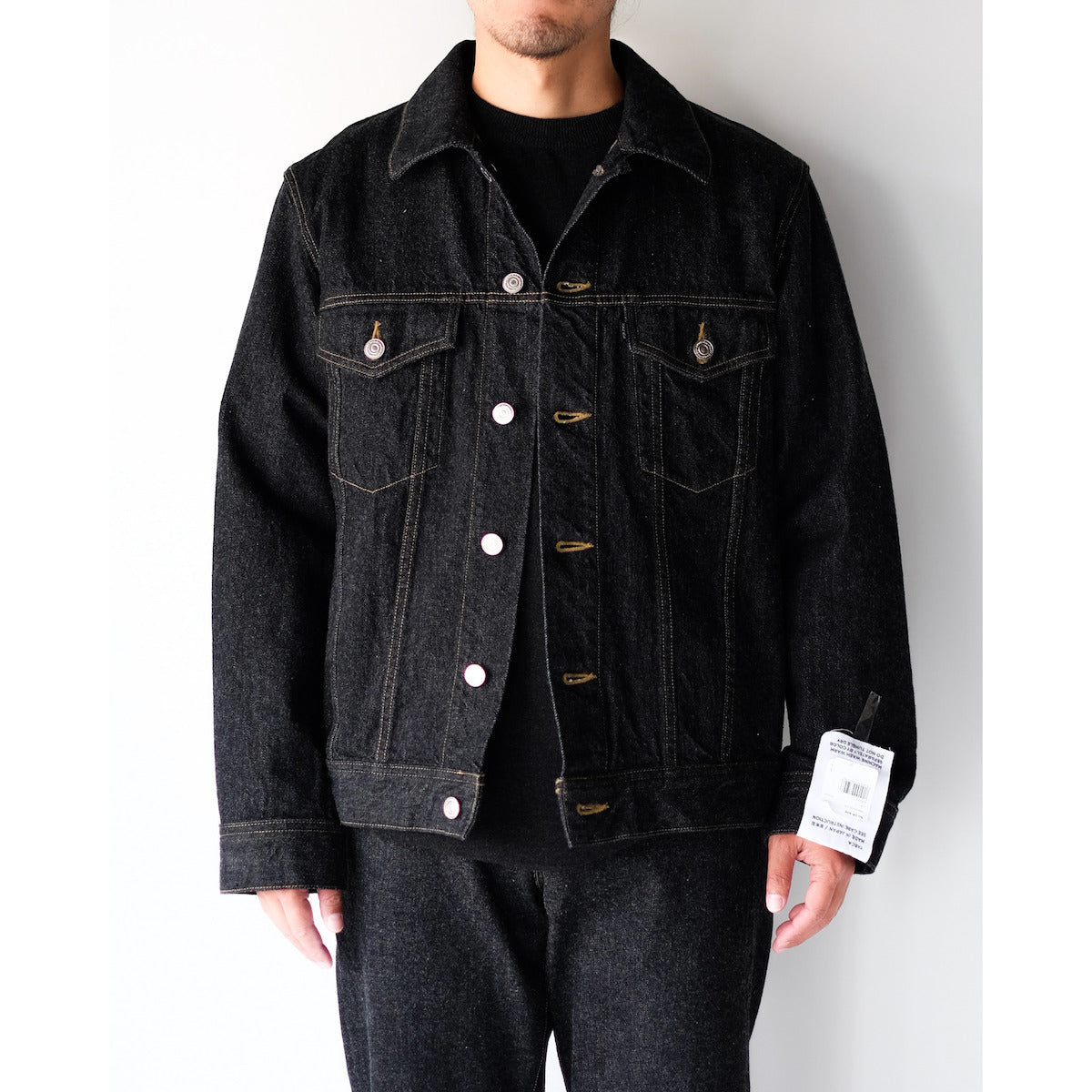YAECA / Denim Jacket / BLACK