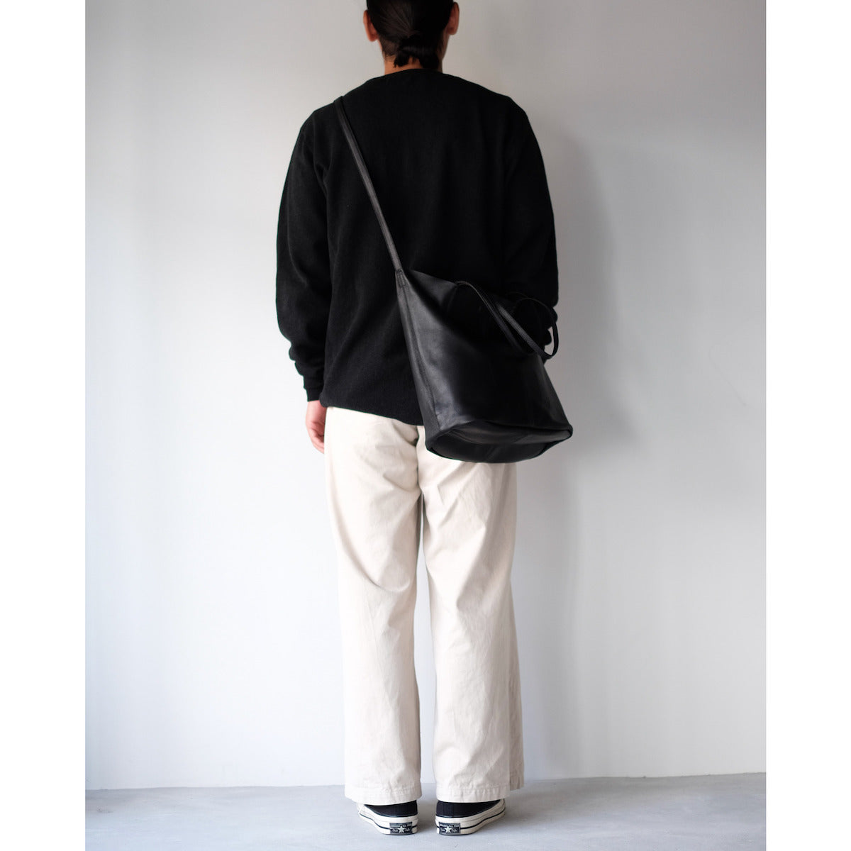 morphee / 3way Medium Tote(L Shoulder) / BLACK
