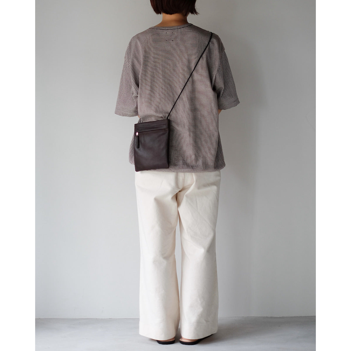 morphee / MINI SHOULDER POUCH / Dark Choco