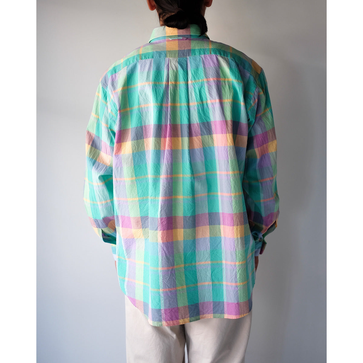 YAECA / Wide Comfort Shirt / GREEN-CH