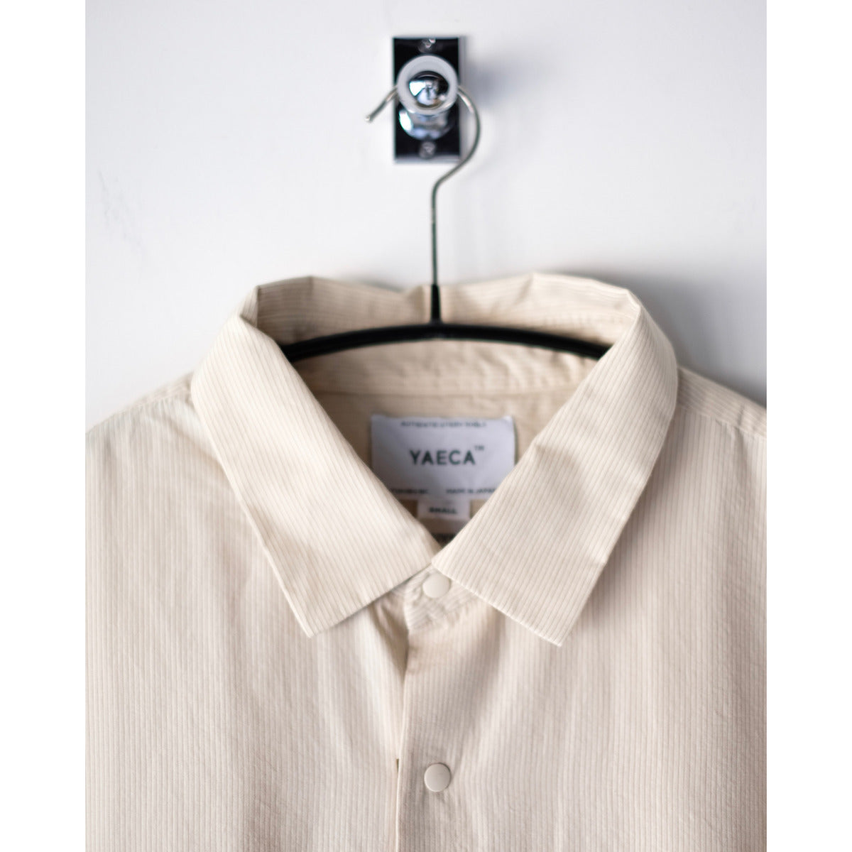 YAECA / Relax Square Comfort Shirt / KHAKI-ST