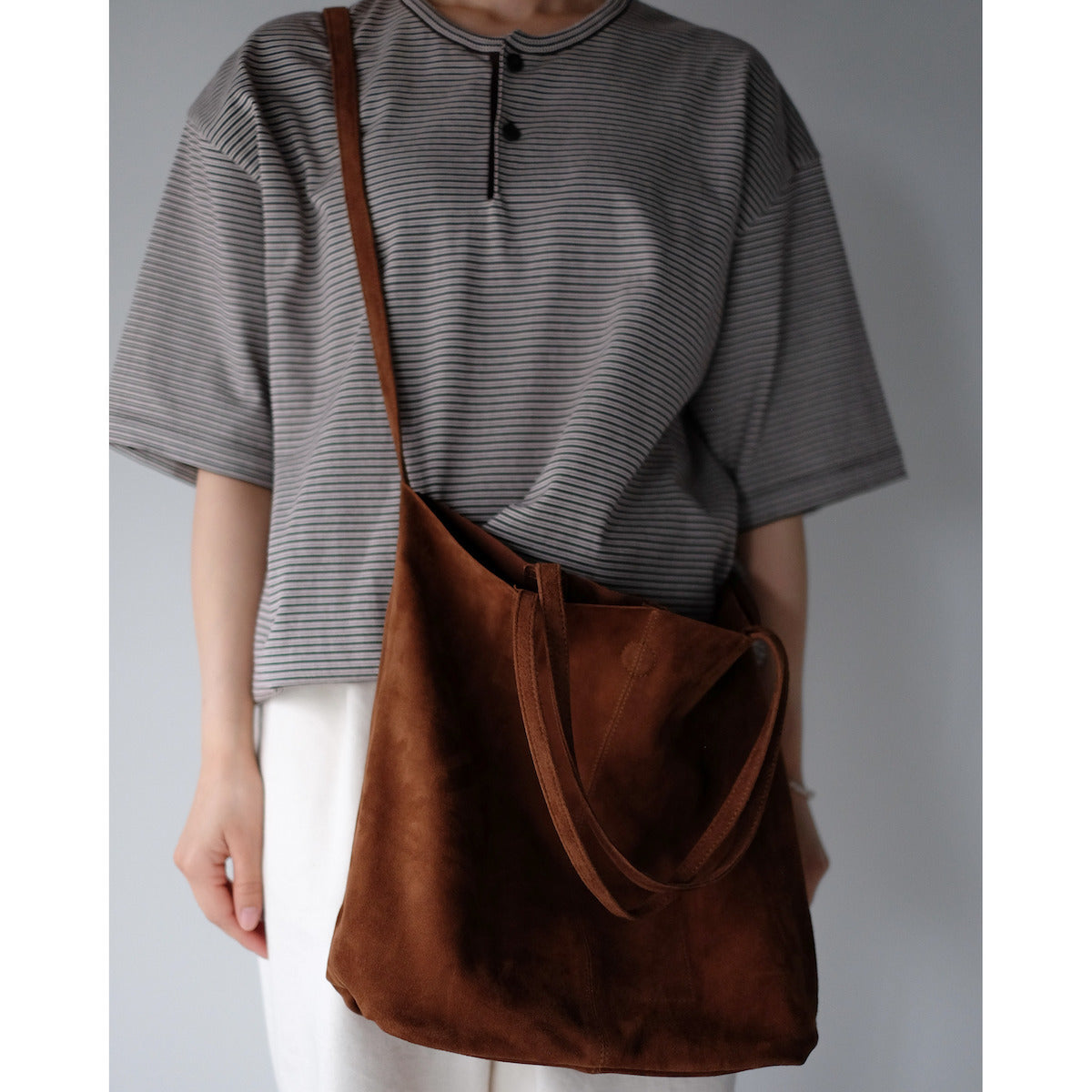 morphee / 3way Medium Tote(L Shoulder) / BROWN