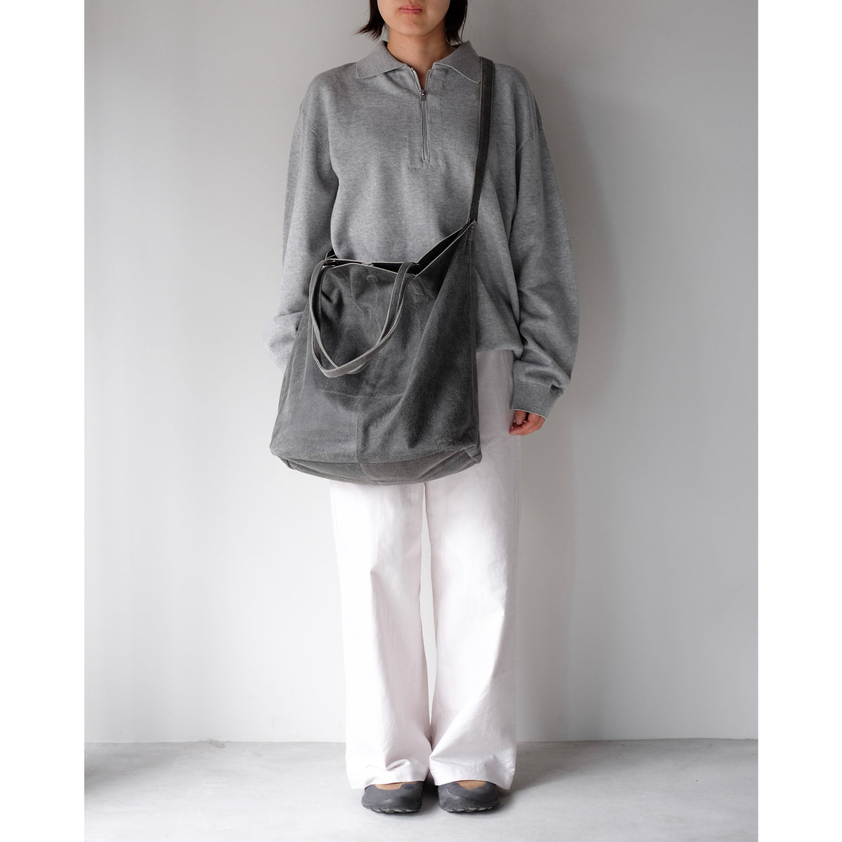 morphee / 3way Large Tote / Distress Black