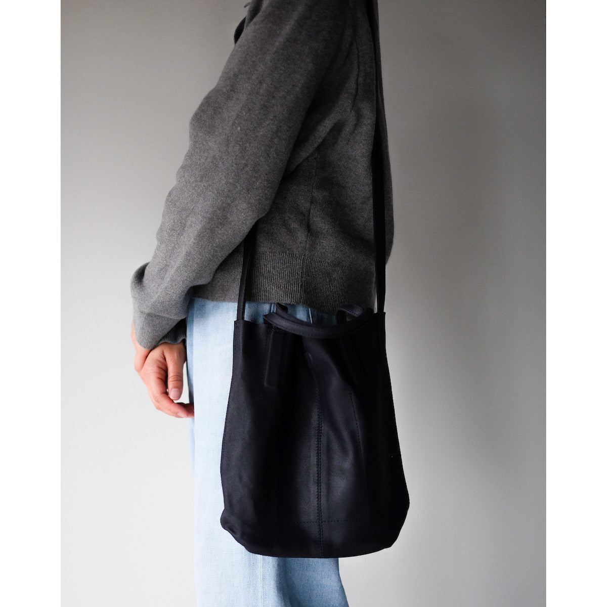 morphee / 2way Small Tote / NAVY