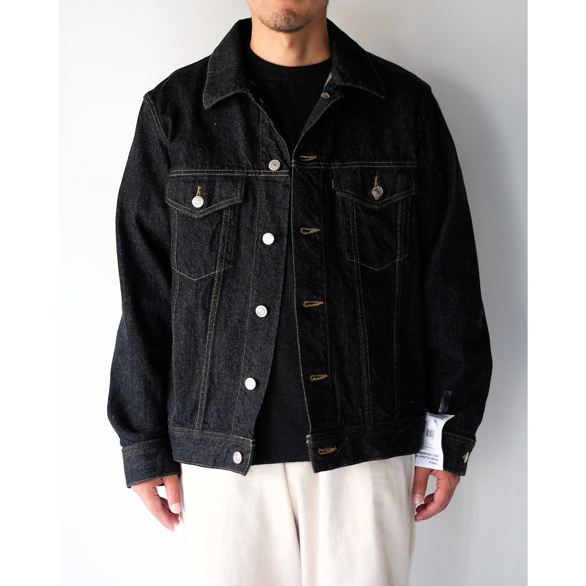 YAECA / Denim Jacket / BLACK
