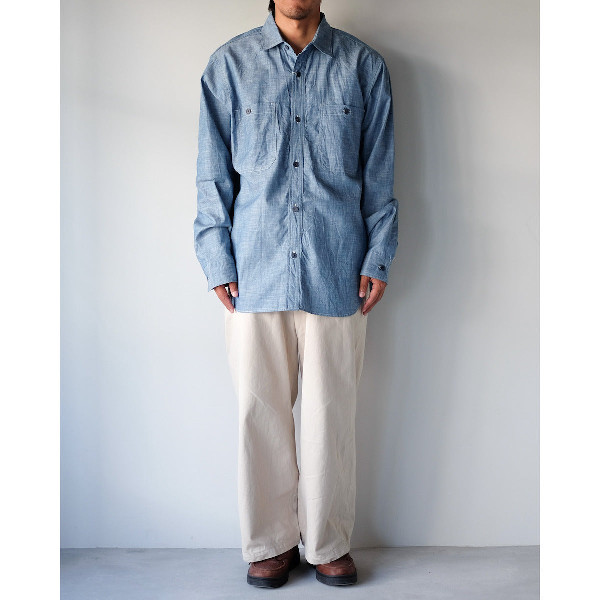 YAECA / USN Shirt / INDIGO