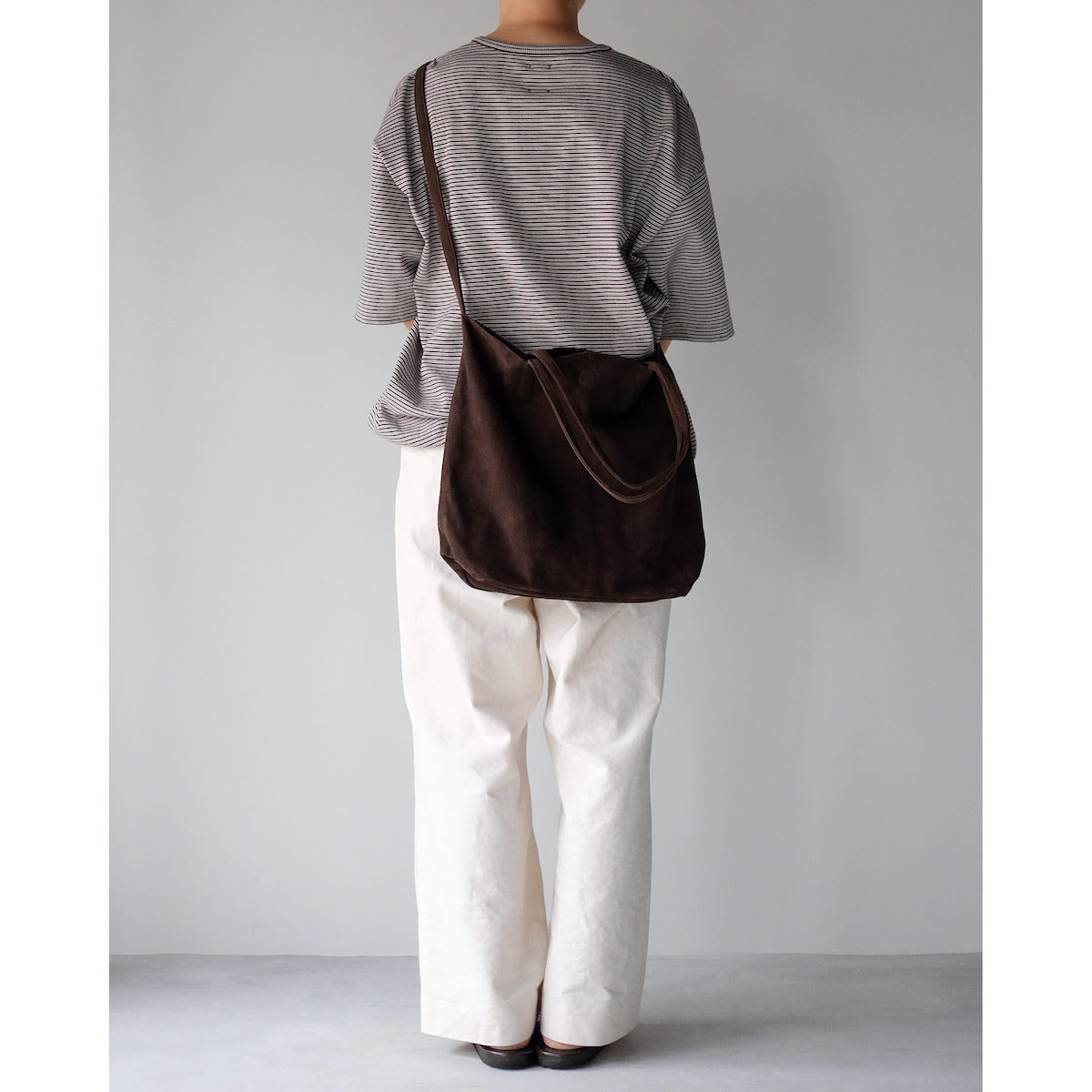 morphee / 3way Medium Tote / Dark Choco