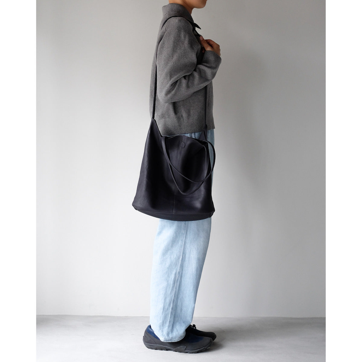 morphee / 3way Medium Tote / NAVY