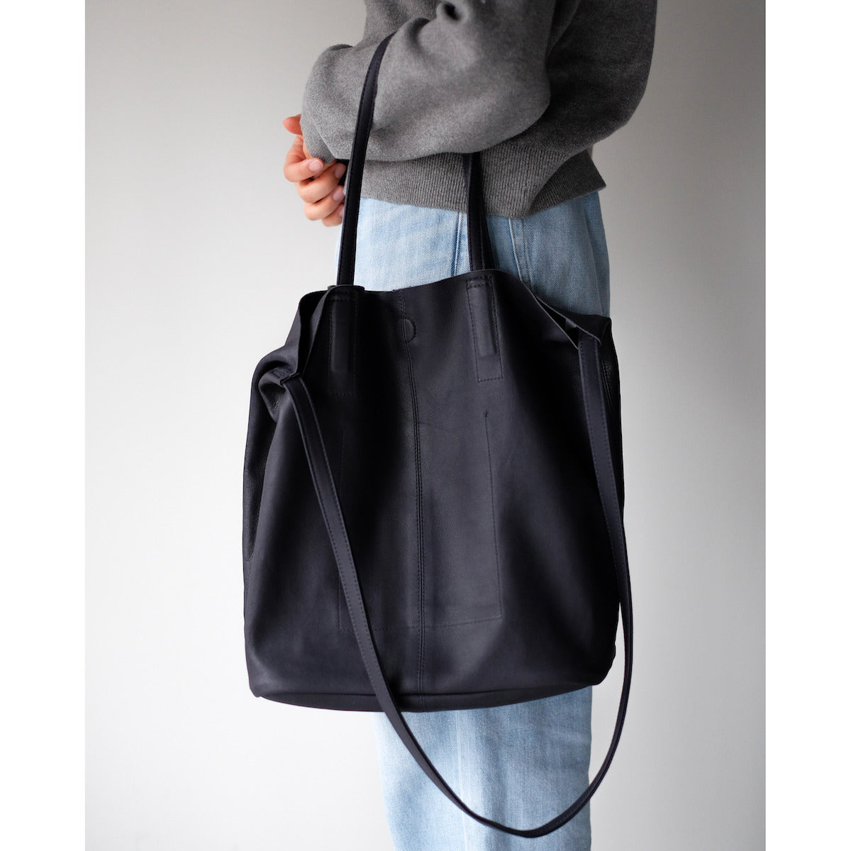 morphee / 3way Medium Tote / NAVY