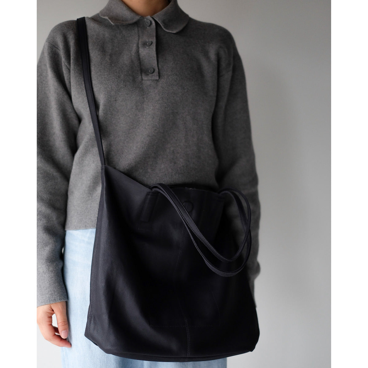 morphee / 3way Medium Tote / NAVY