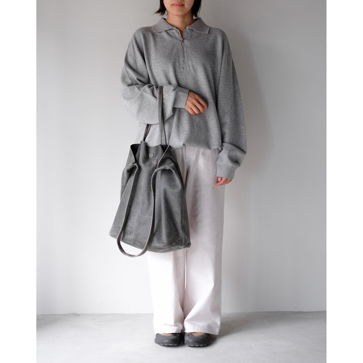 morphee / 3way Large Tote / Distress Black