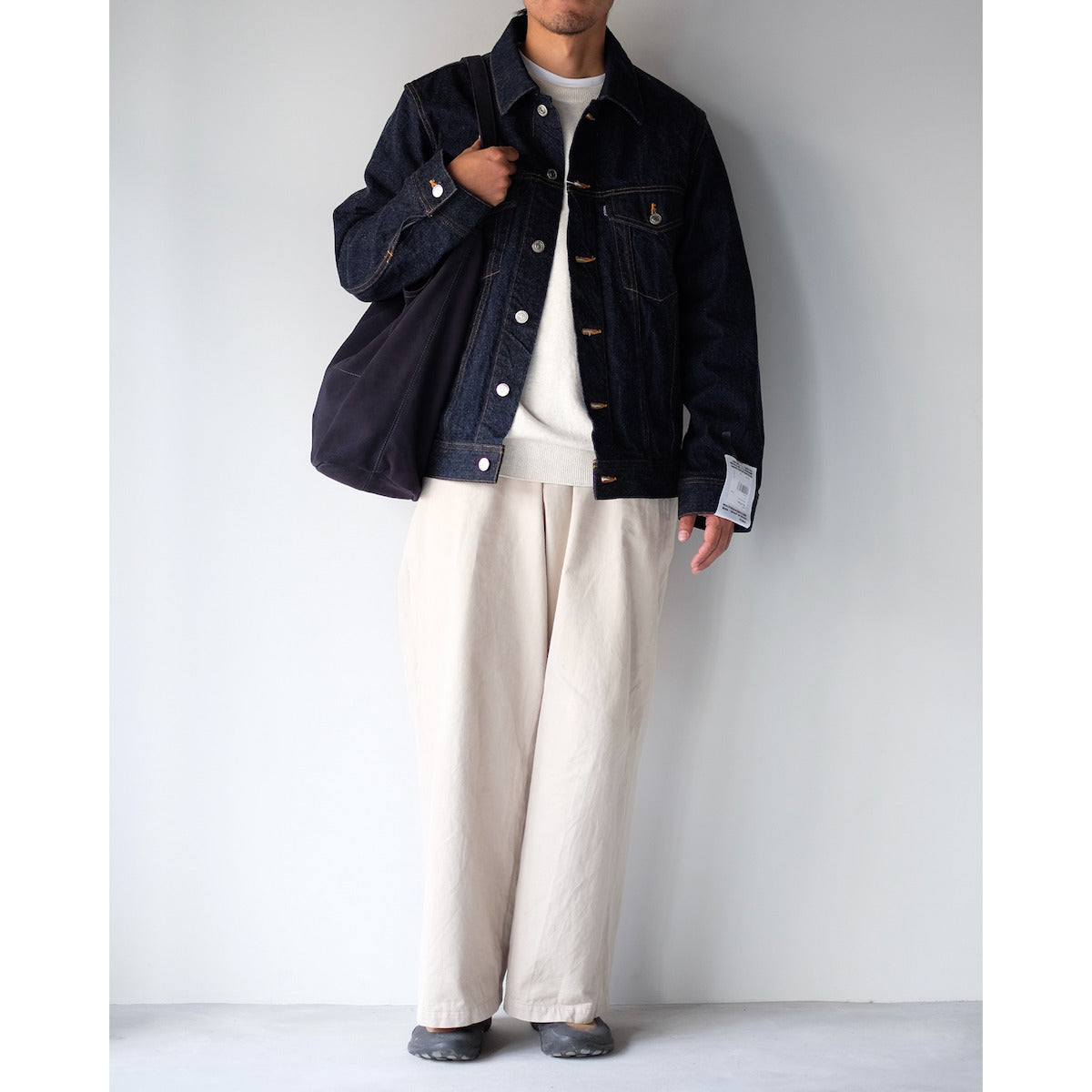 morphee / Cylinder M / Oiled Suede Navy