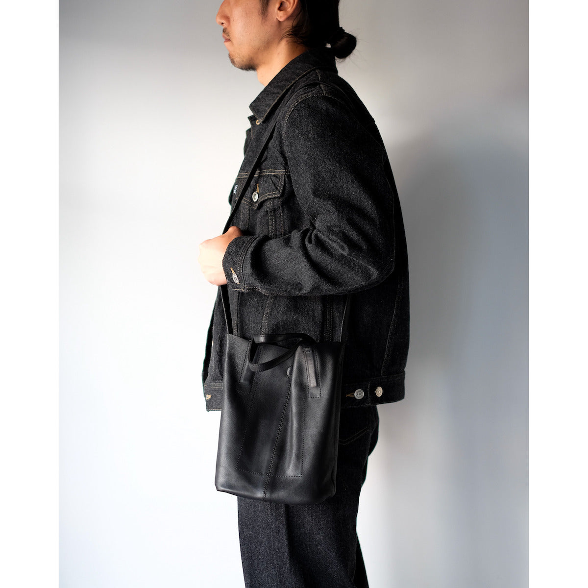 morphee / 2way Small Tote / BLACK