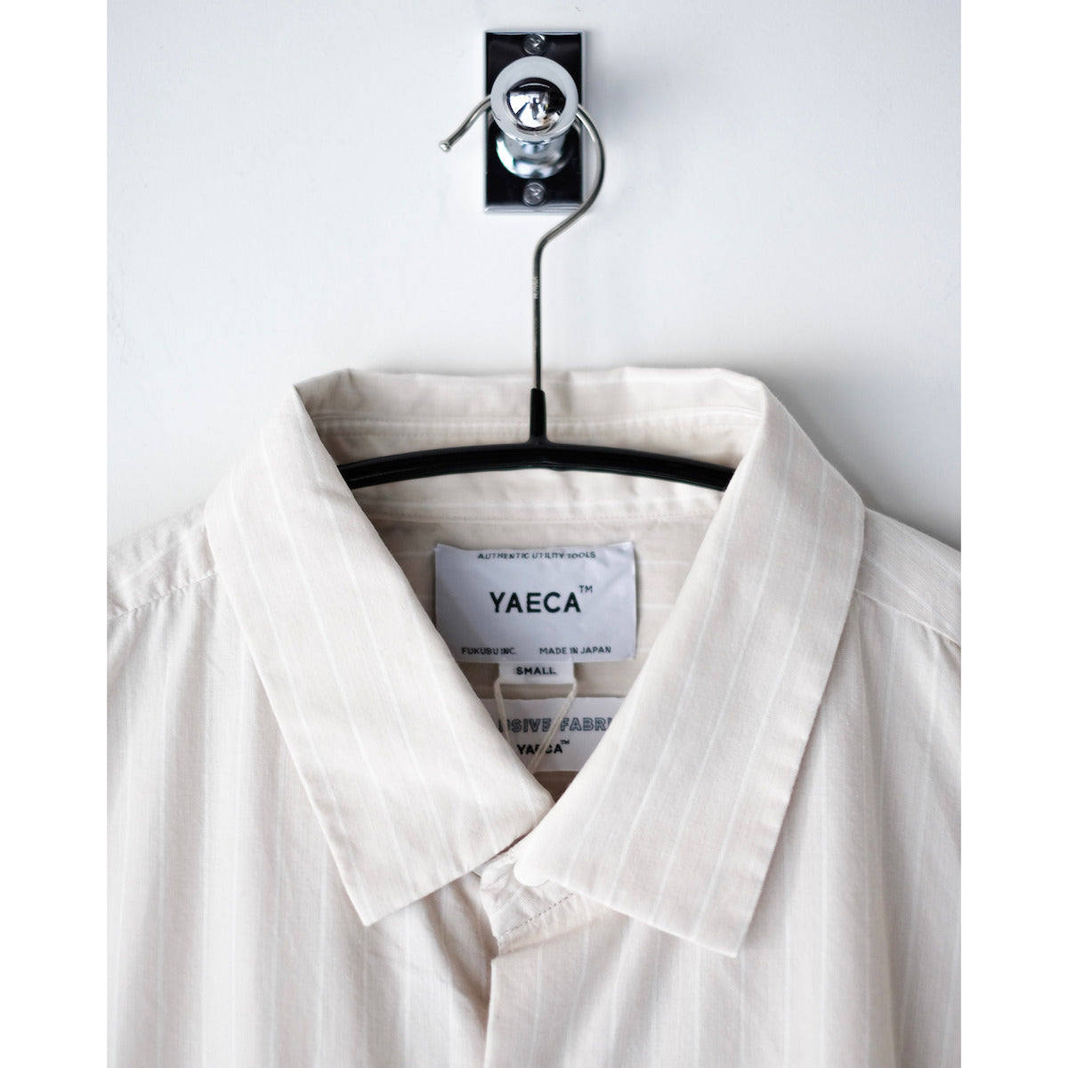 YAECA / Relax Square Comfort Shirt / BEIGE-ST