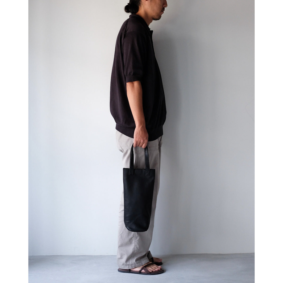 morphee / BOTTLE BAG / BLACK