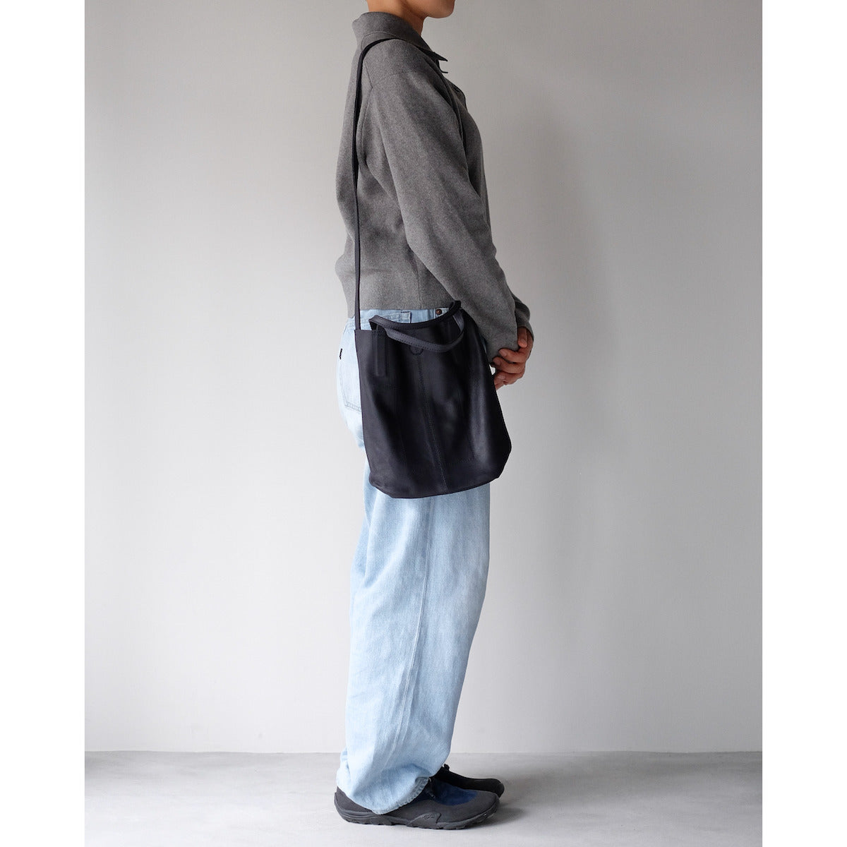 morphee / 2way Small Tote / NAVY