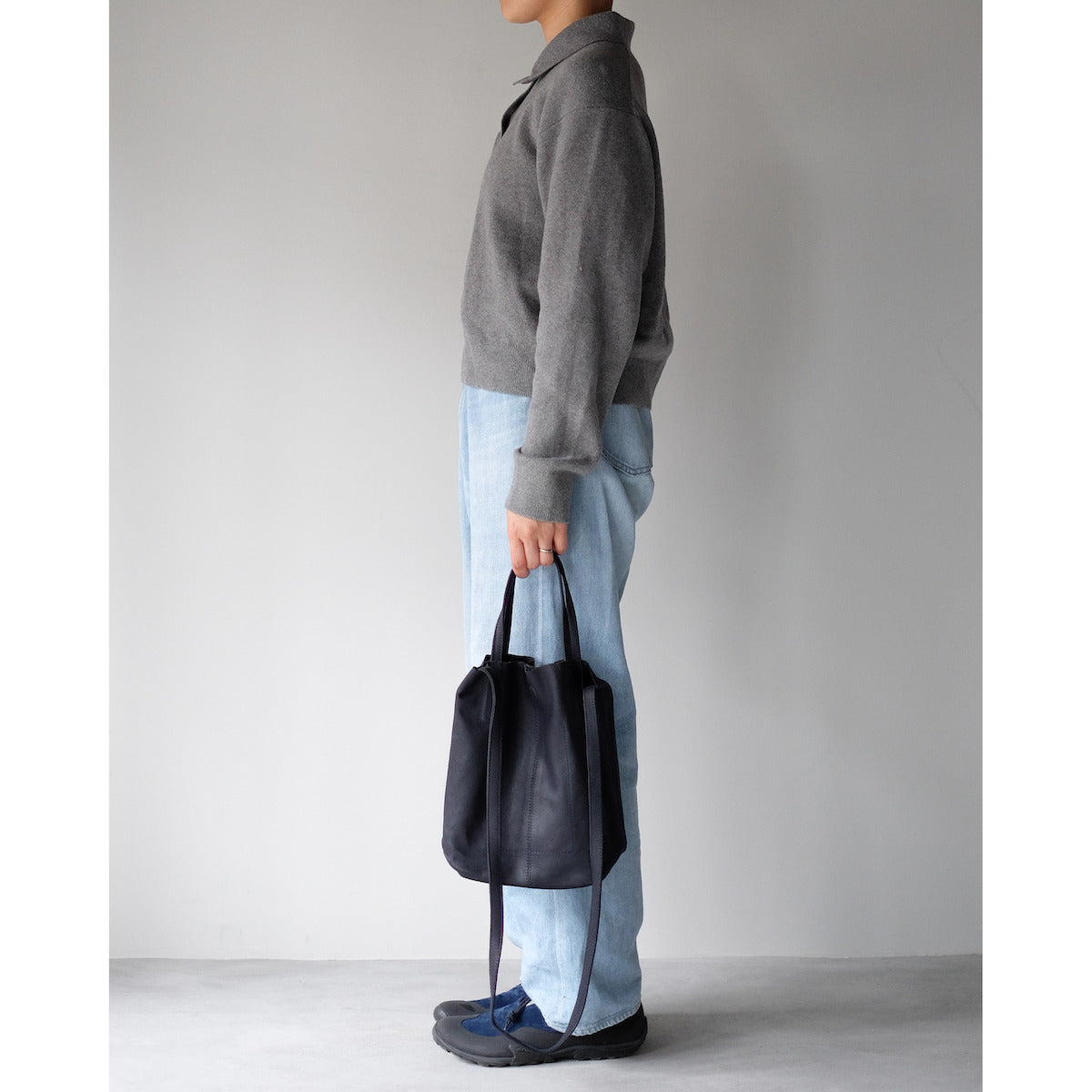 morphee / 2way Small Tote / NAVY