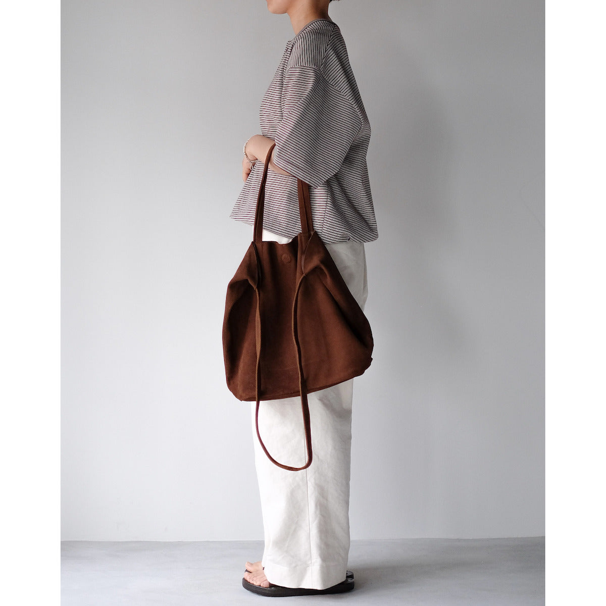 morphee / 3way Medium Tote / Coffee Brown
