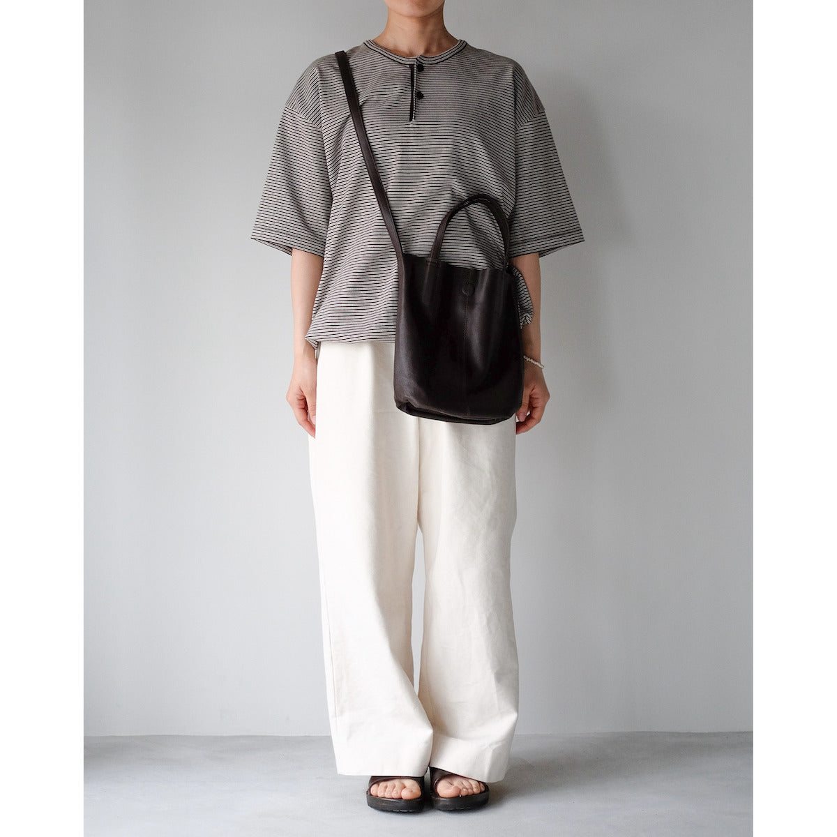 morphee / 2way Small Tote / Dark Choco