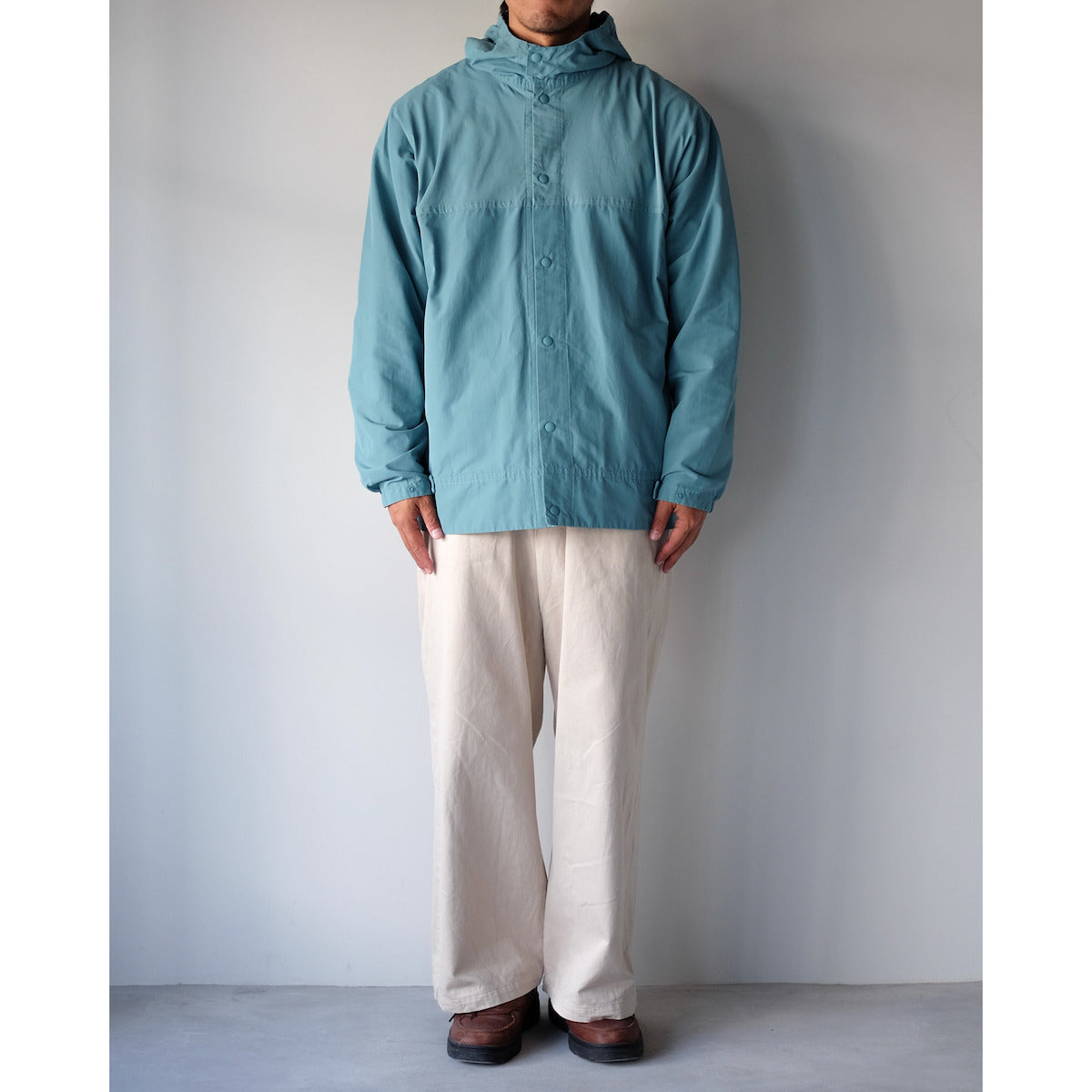 YAECA / Hood Shirt / GREEN
