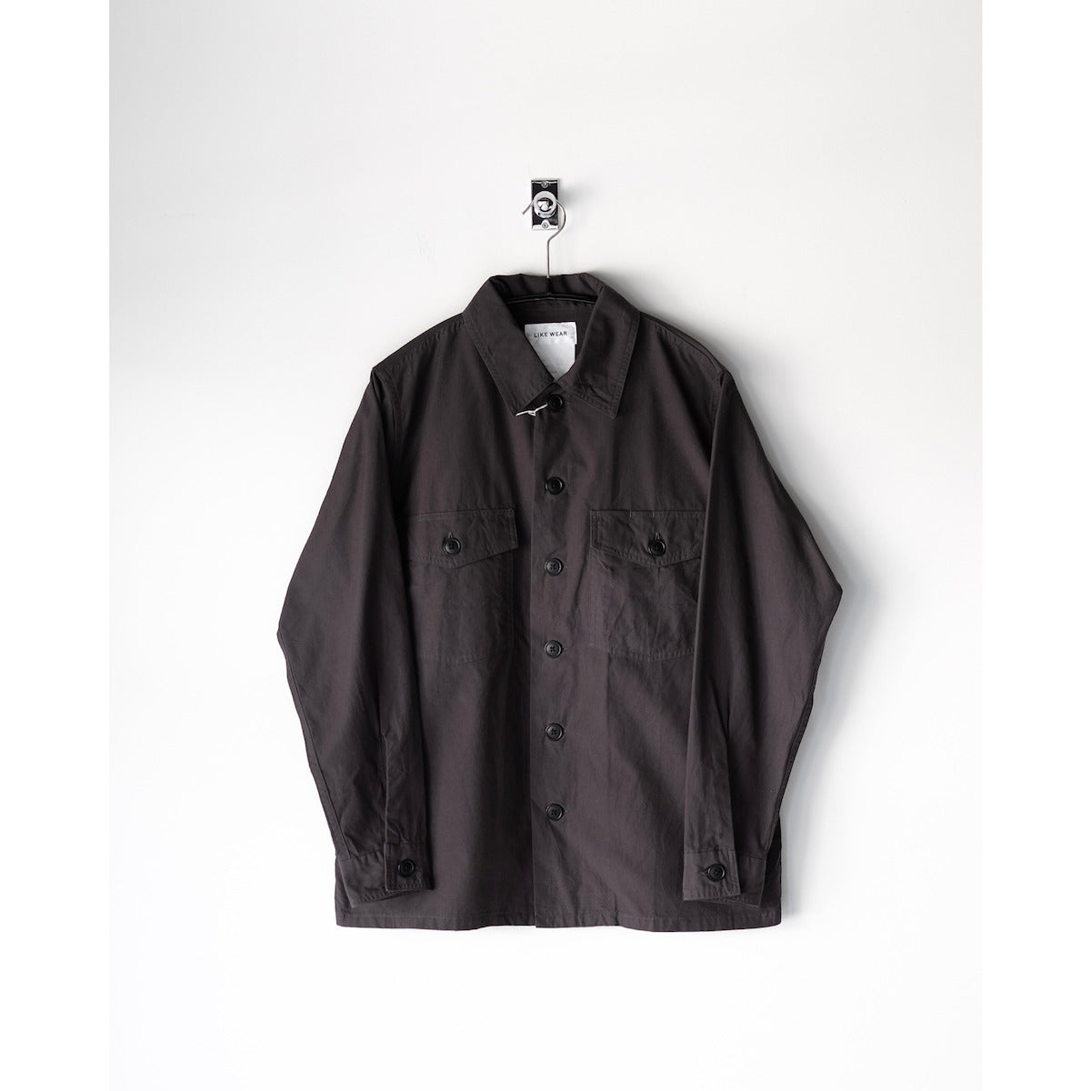 YAECA / Baker Shirt / CHARCOAL