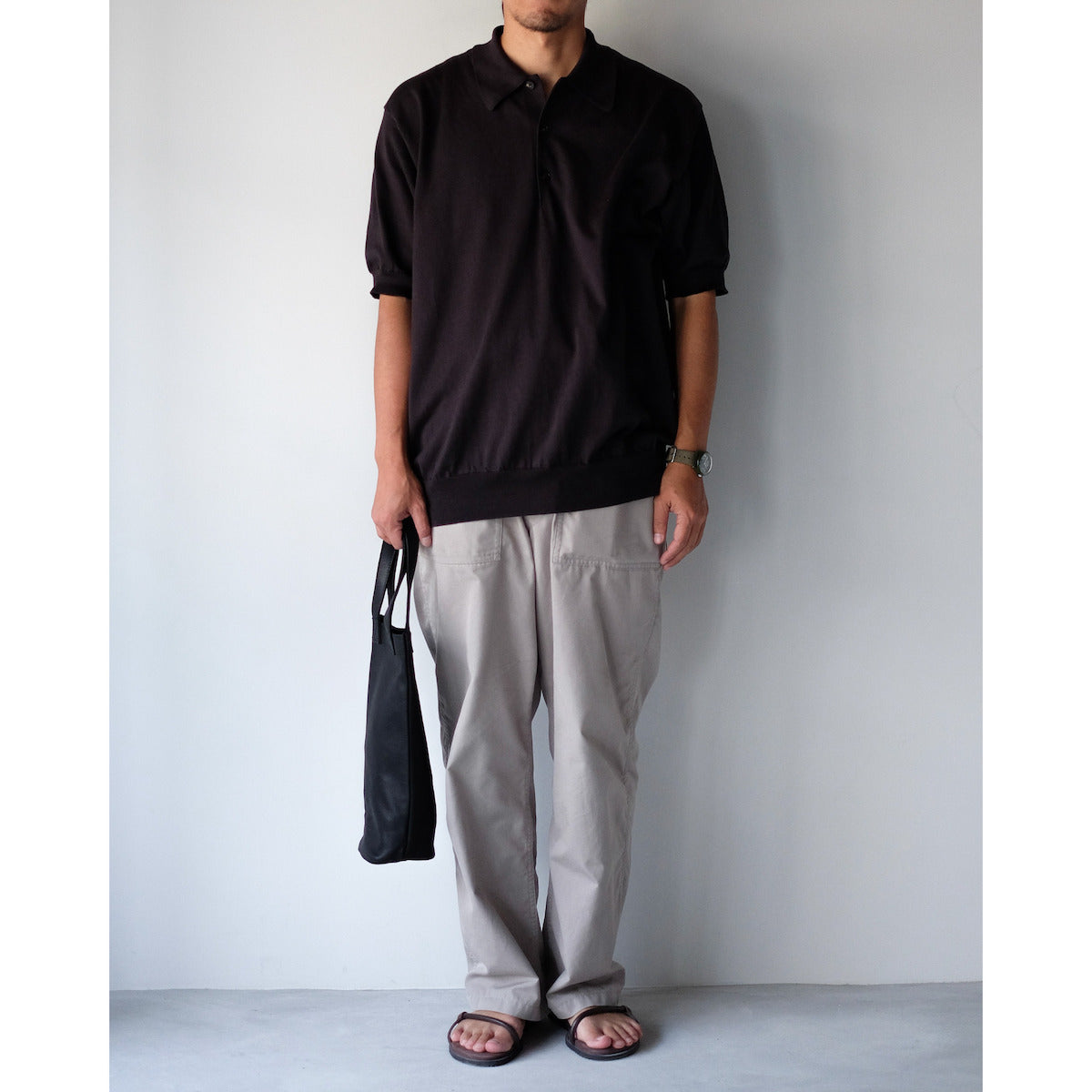 morphee / BOTTLE BAG / BLACK