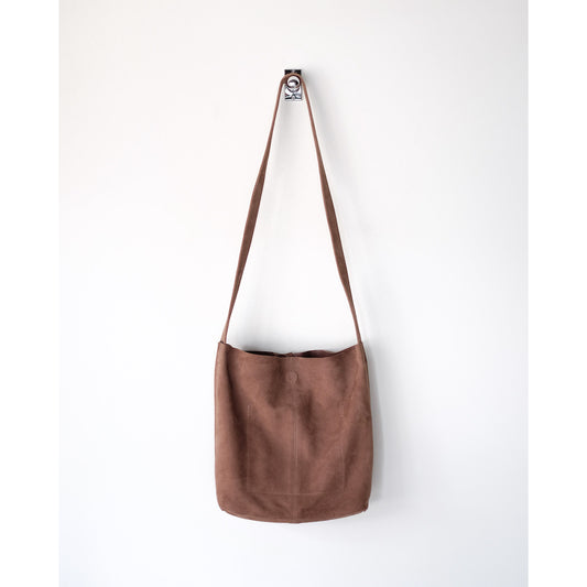 morphee / Square Shoulder / Oiled Suede Elephant