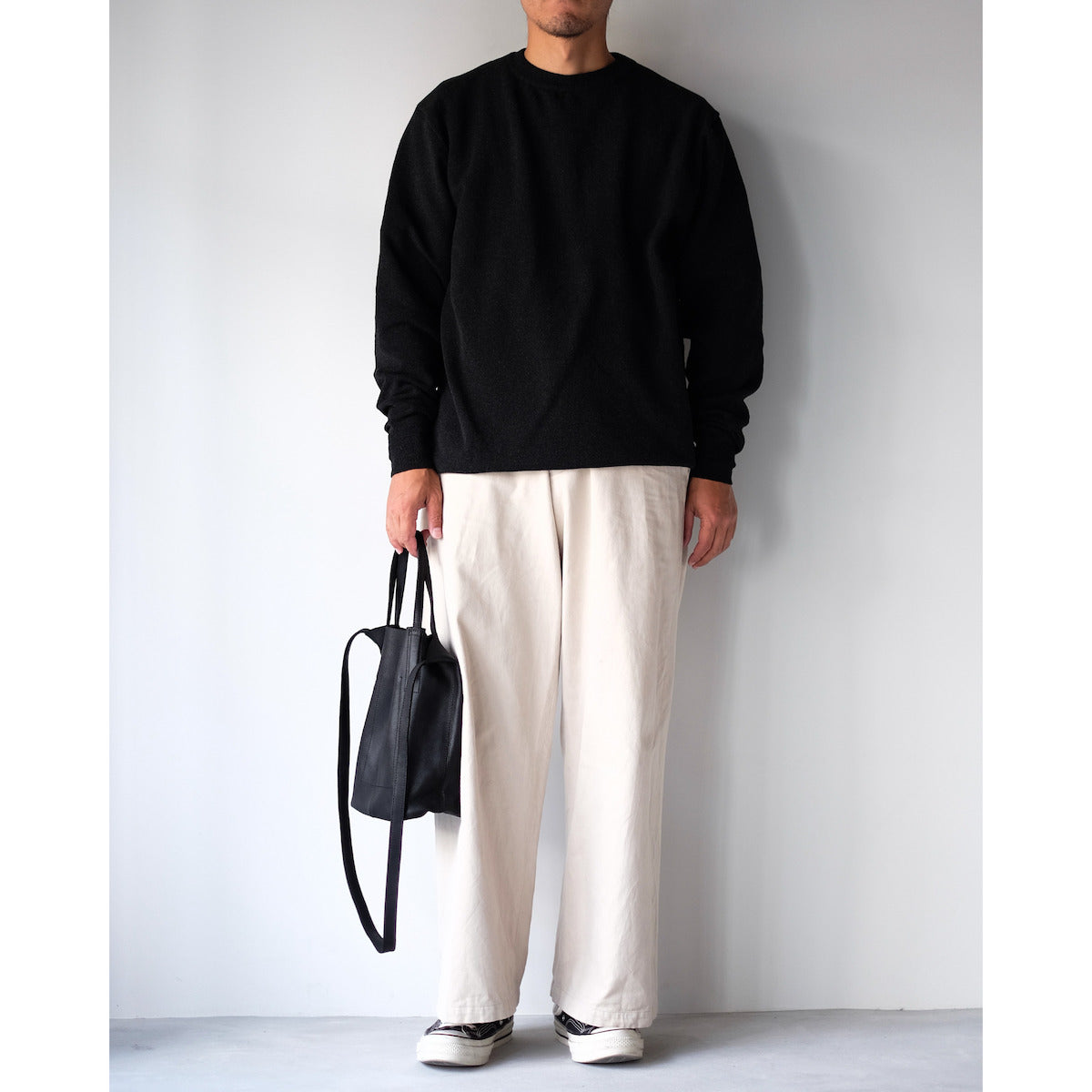 morphee / 2way Small Tote / BLACK
