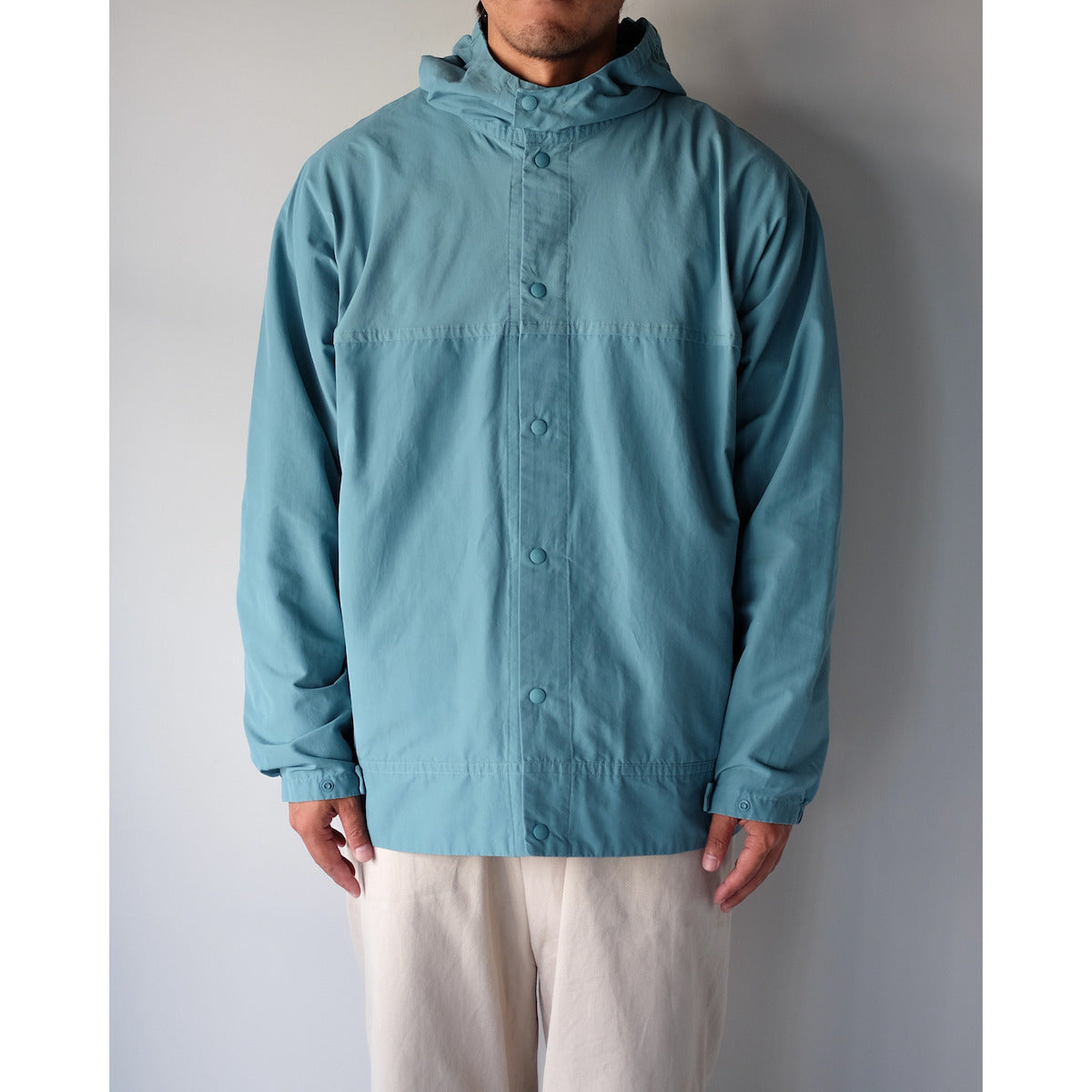 YAECA / Hood Shirt / GREEN