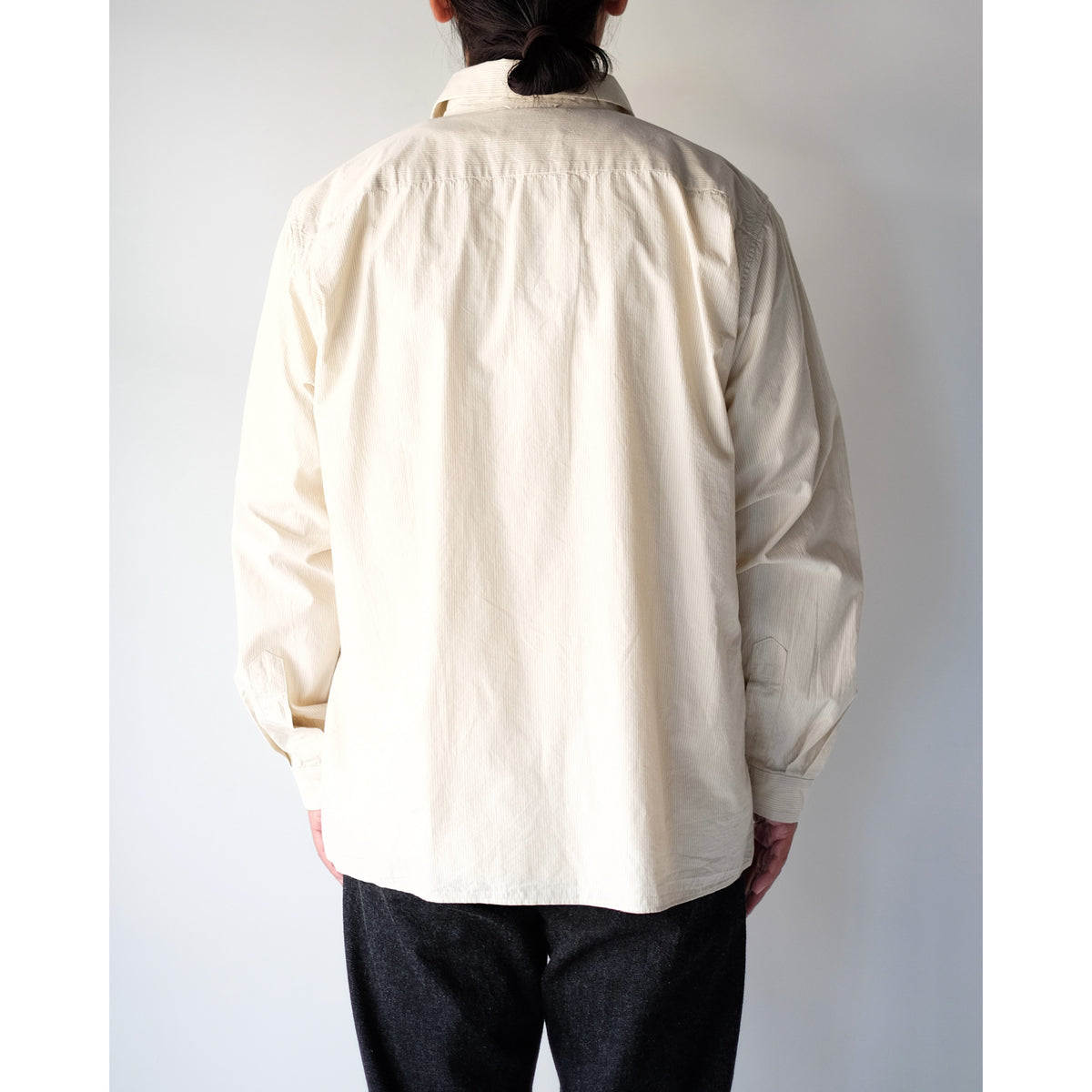 YAECA / Relax Square Comfort Shirt / KHAKI-ST
