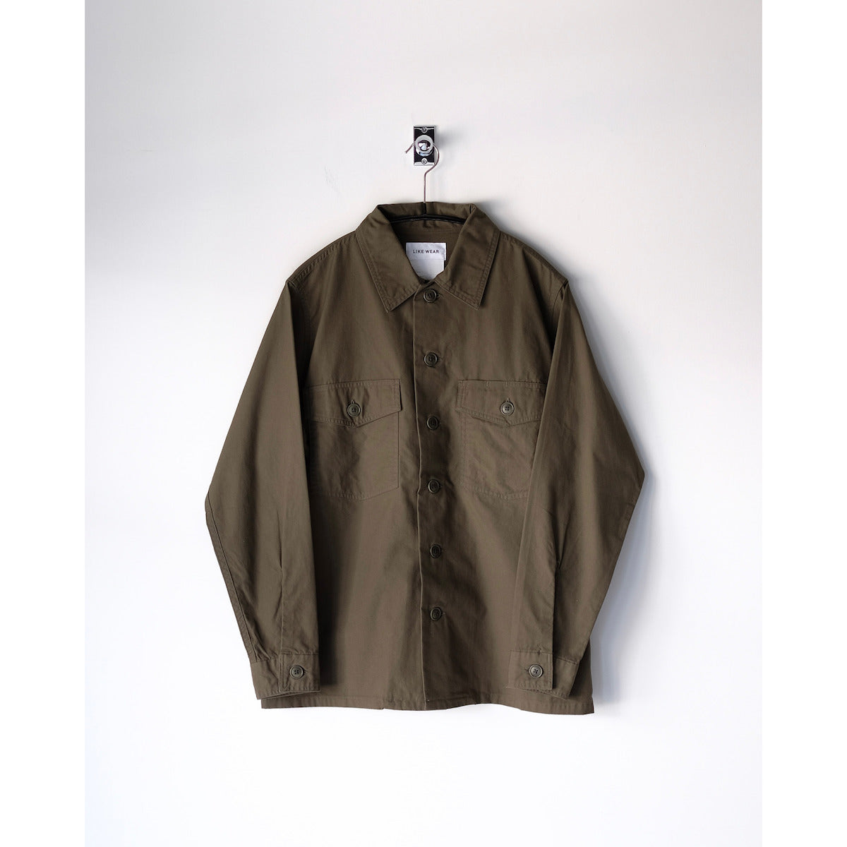 YAECA WOMEN / Baker Shirt / OLIVE