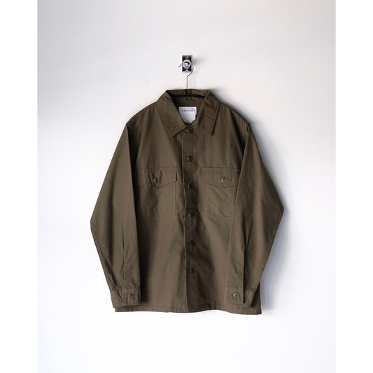 YAECA WOMEN / Baker Shirt / OLIVE