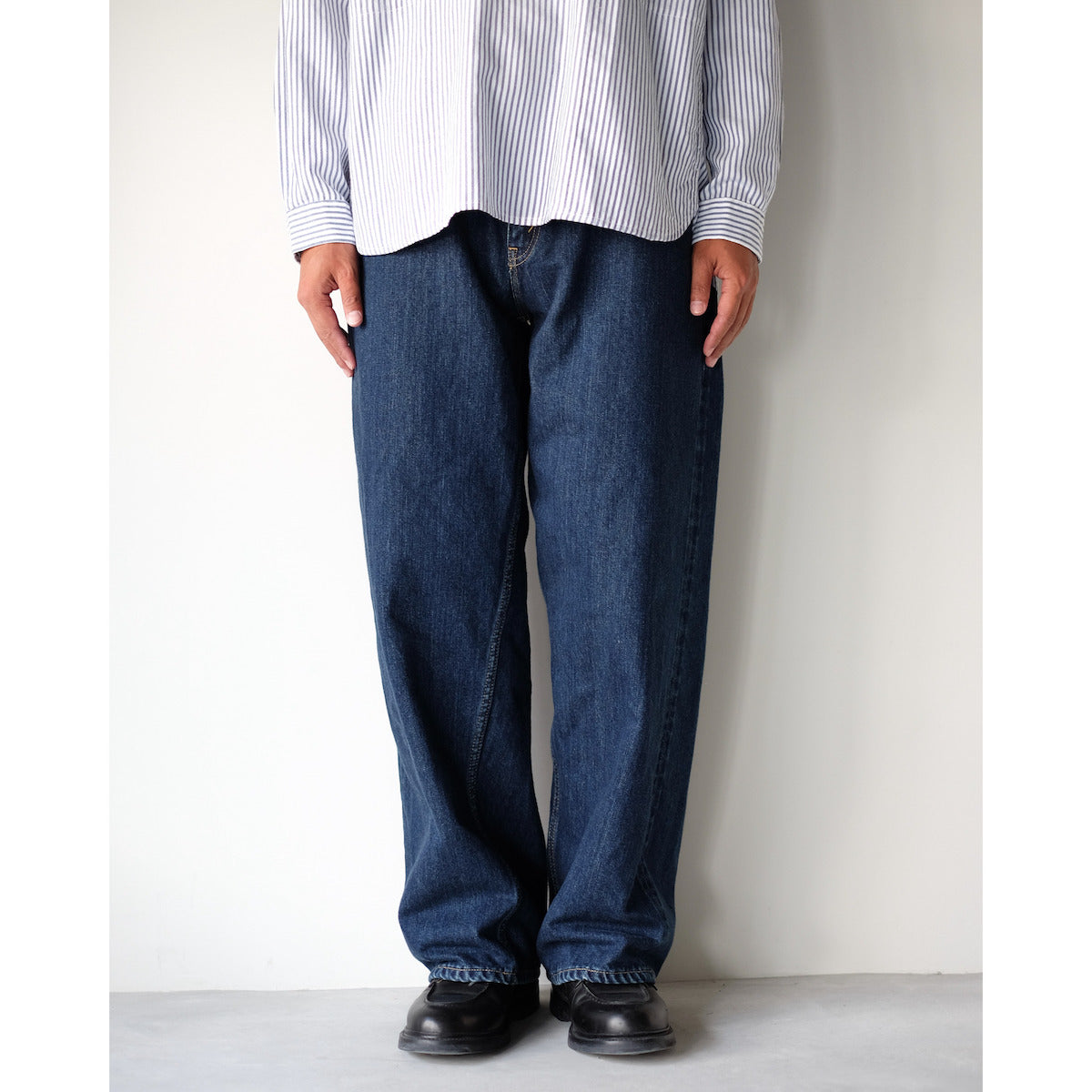 CIOTA / Baggy 5 Pocket Pants / Dark Blue