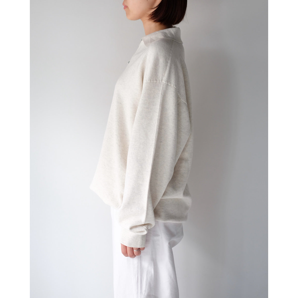 YAECA / PFU Zip Up / NATURAL