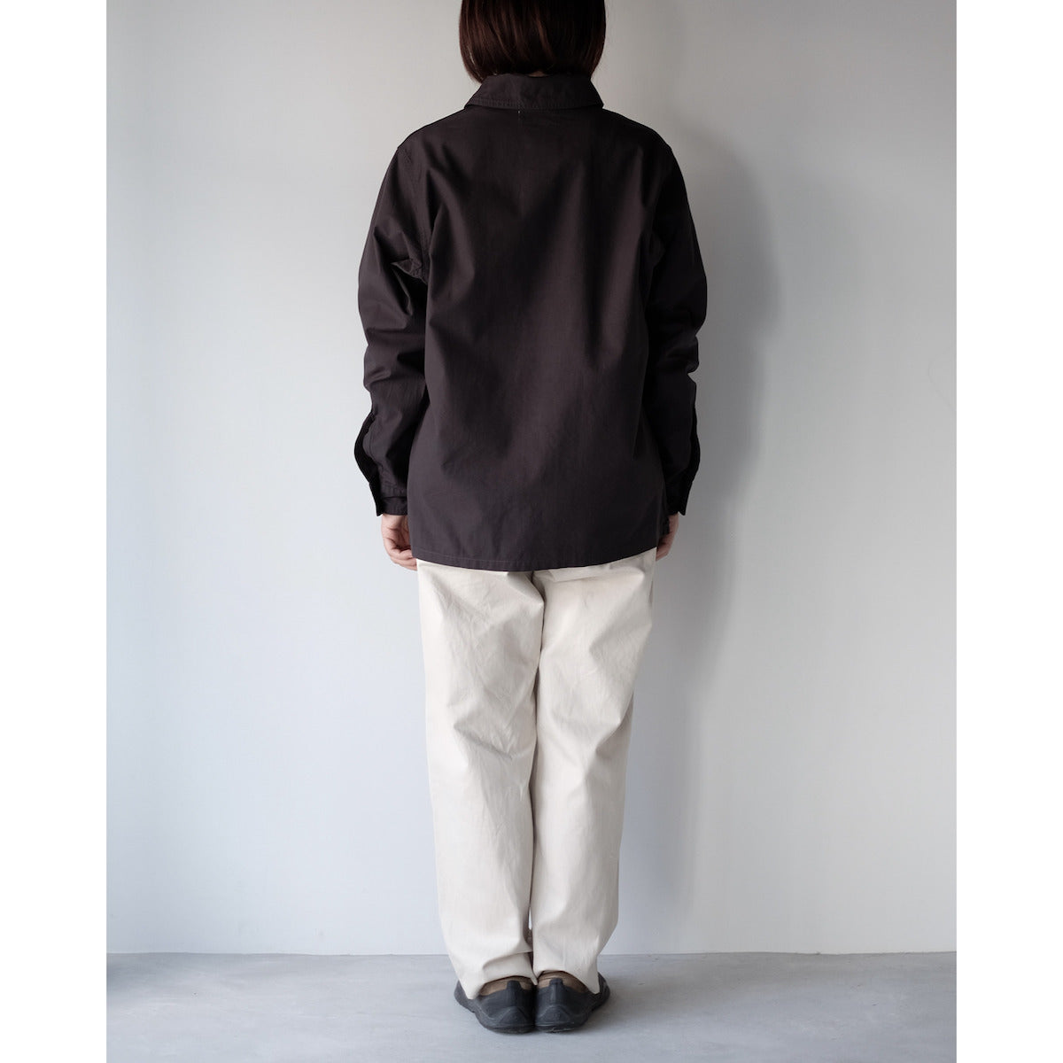 YAECA WOMEN / Baker Shirt / CHARCOAL