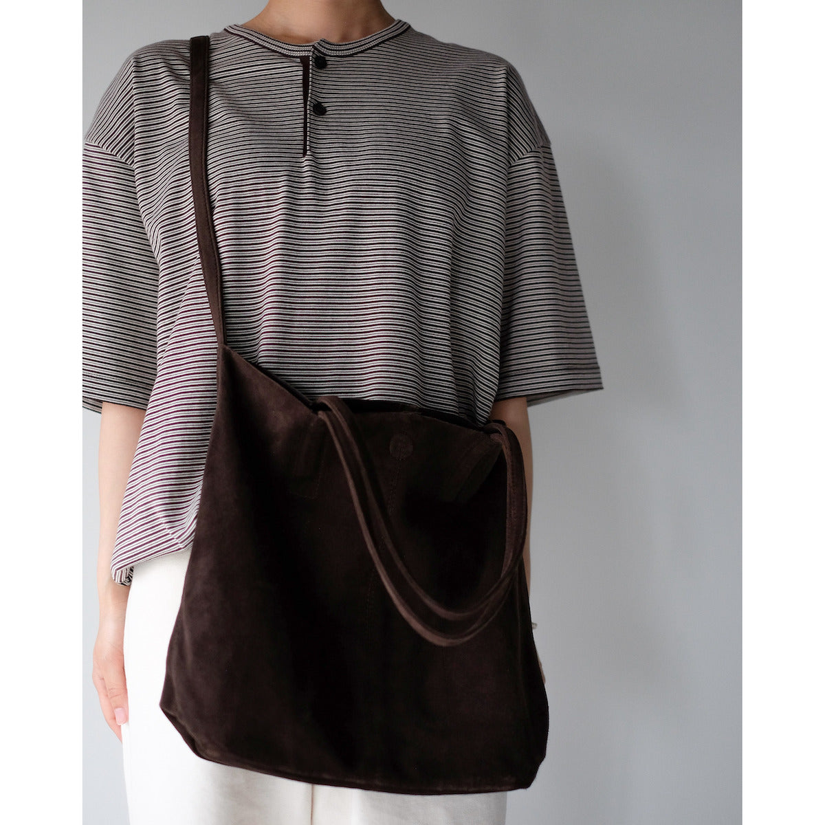 morphee / 3way Medium Tote / Dark Choco