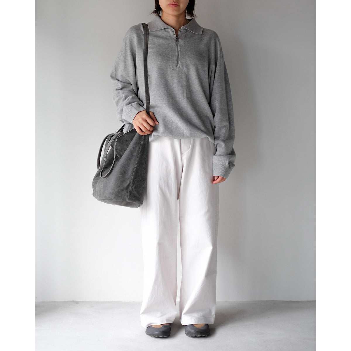morphee / 3way Medium Tote / Distress Black