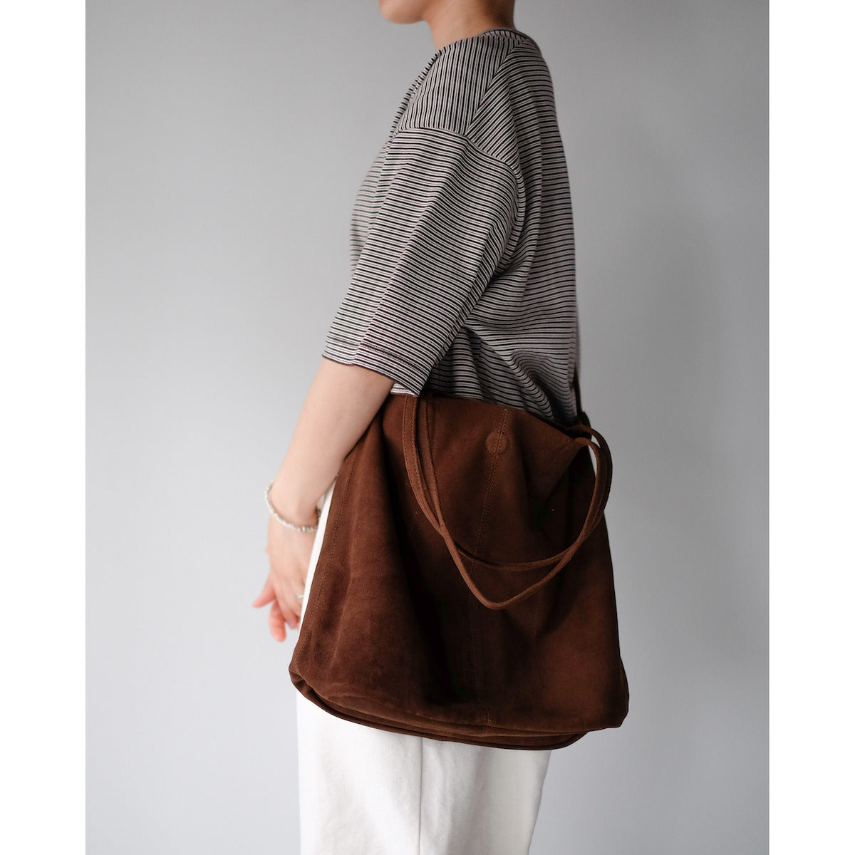morphee / 3way Medium Tote / Coffee Brown