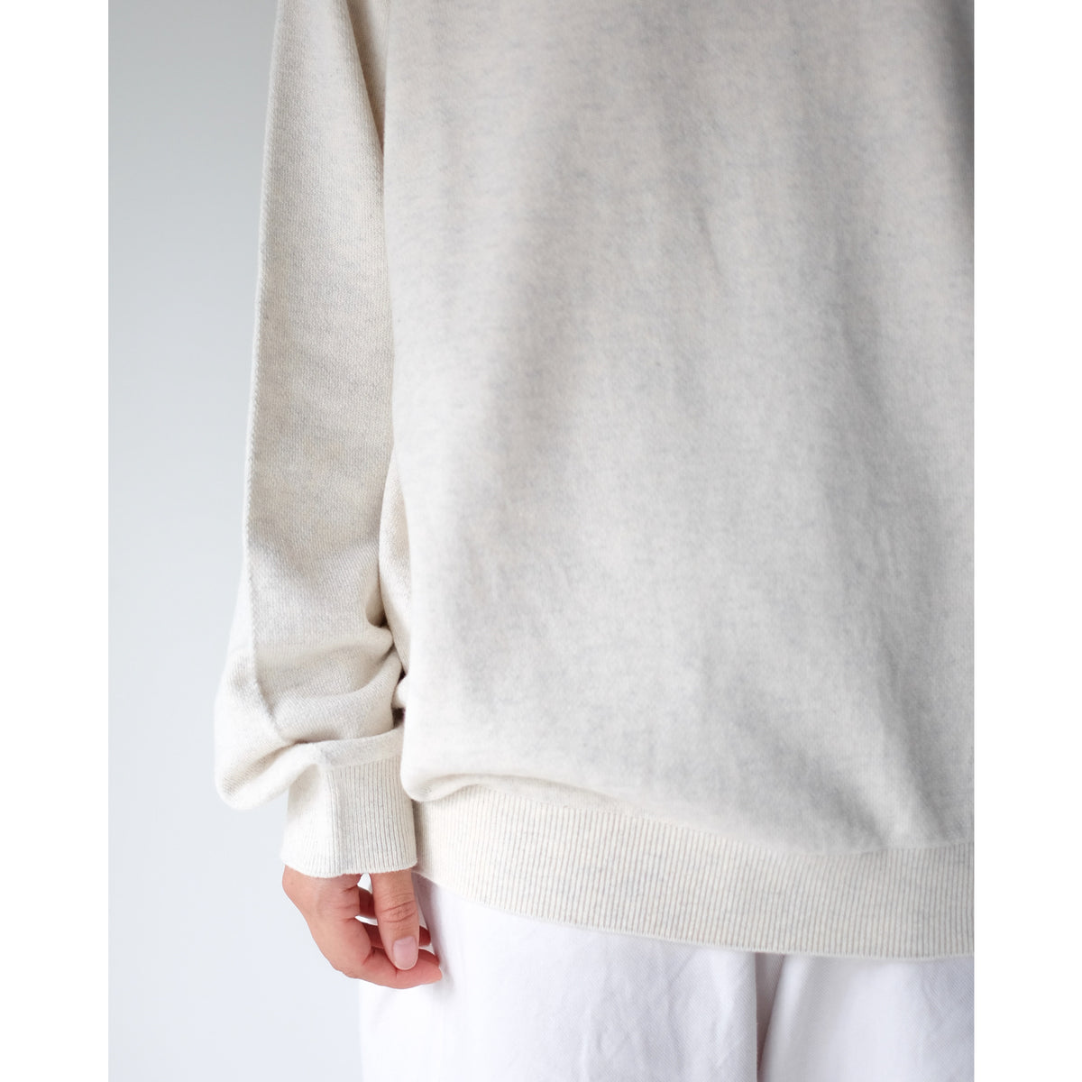 YAECA / PFU Crew Neck / NATURAL