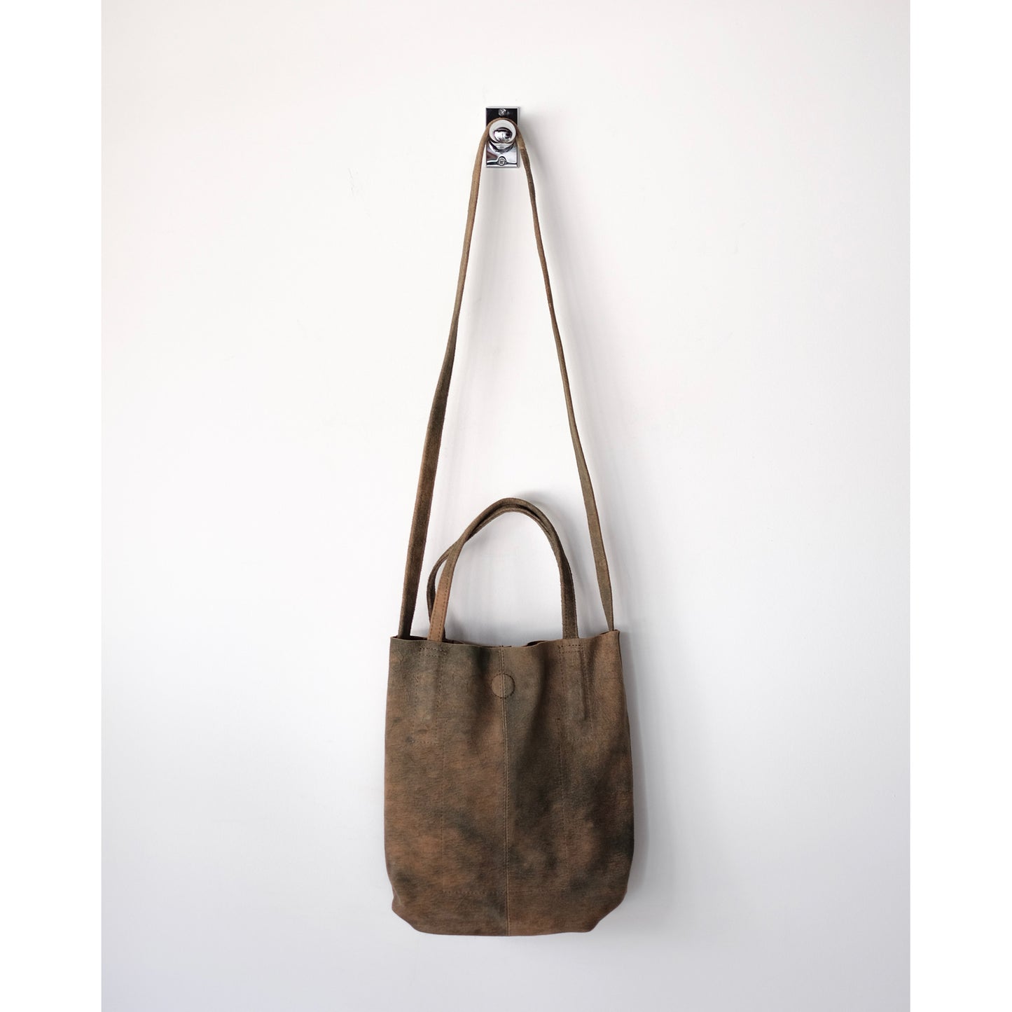 morphee / 2way Small Tote / Rust Brown