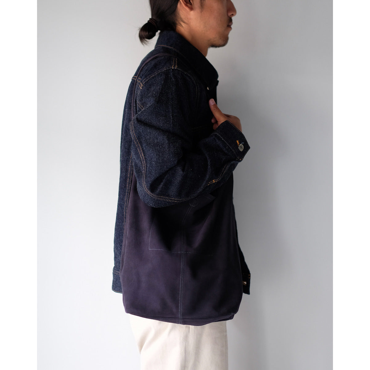 morphee / Cylinder M / Oiled Suede Navy