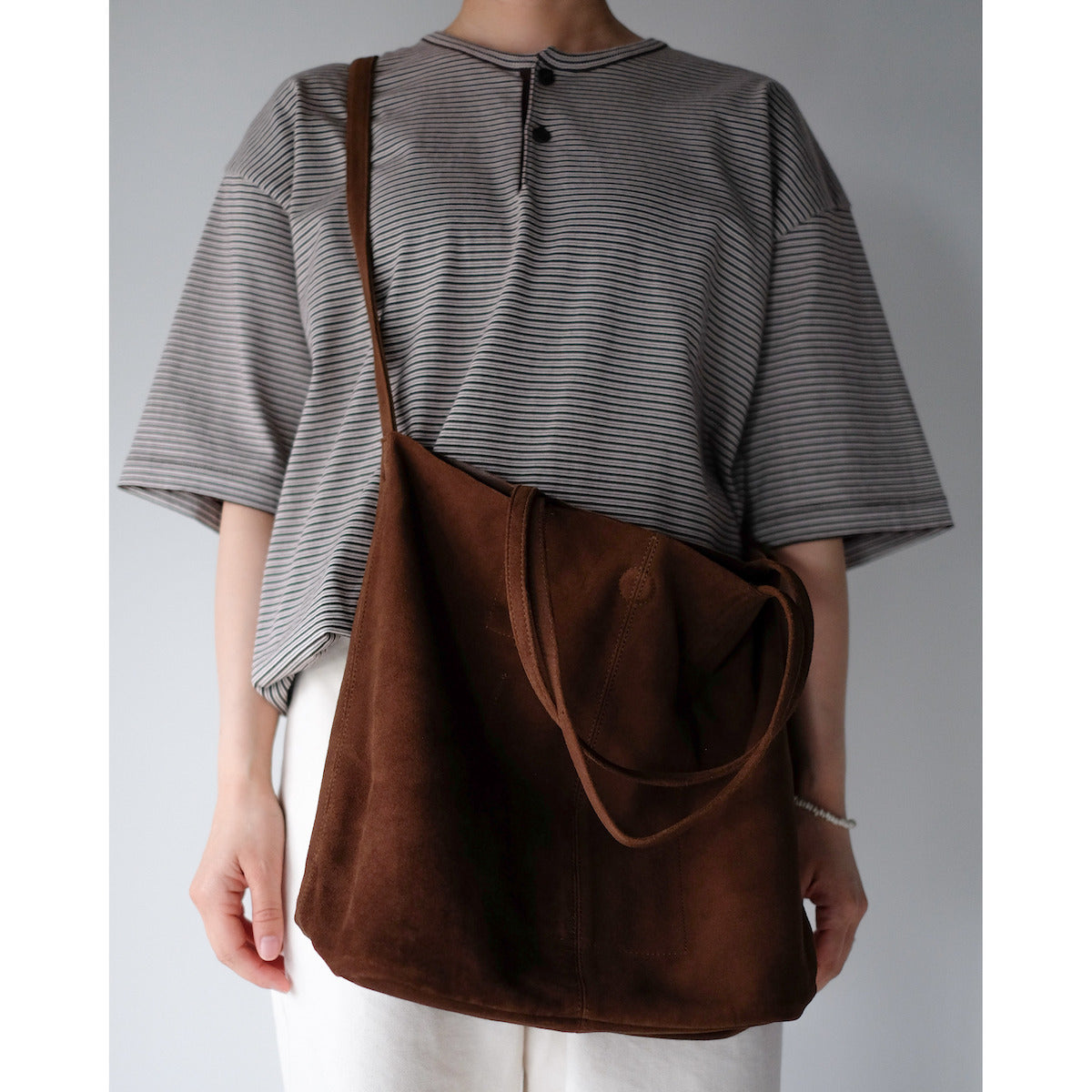 morphee / 3way Medium Tote / Coffee Brown