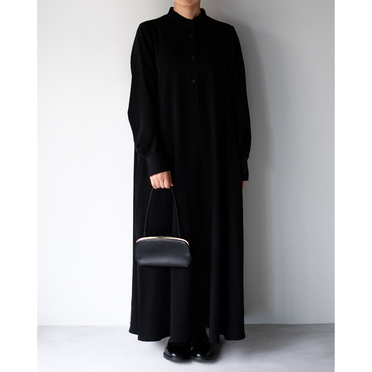 morphee SAC À MAIN / Framed One Shoulder Bag / BLACK（GOLD）