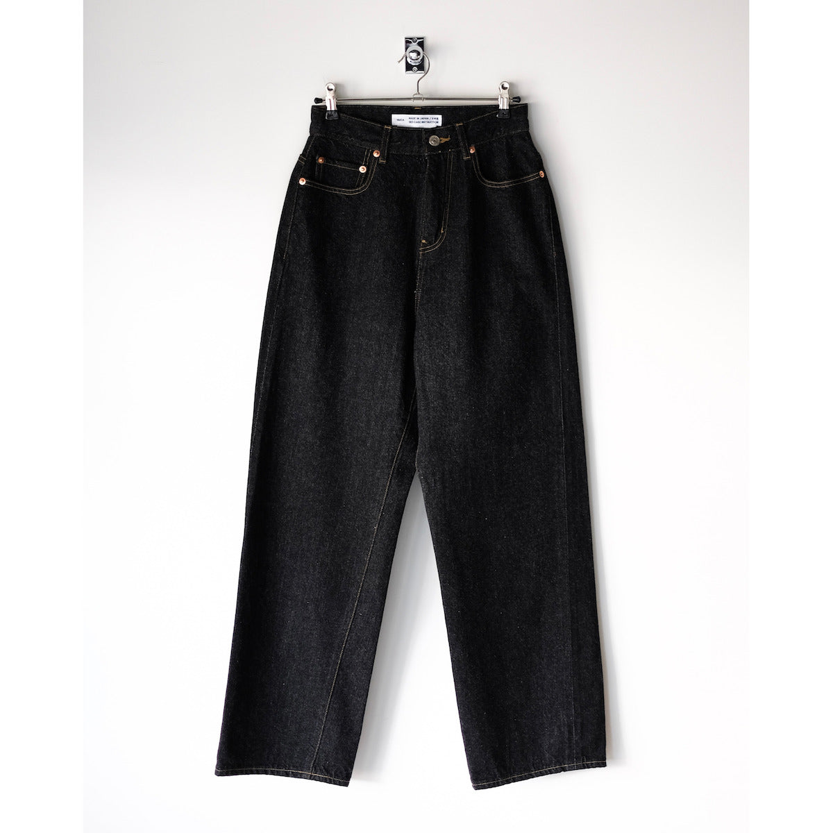 YAECA WOMEN / Wide Denim Pant / BLACK