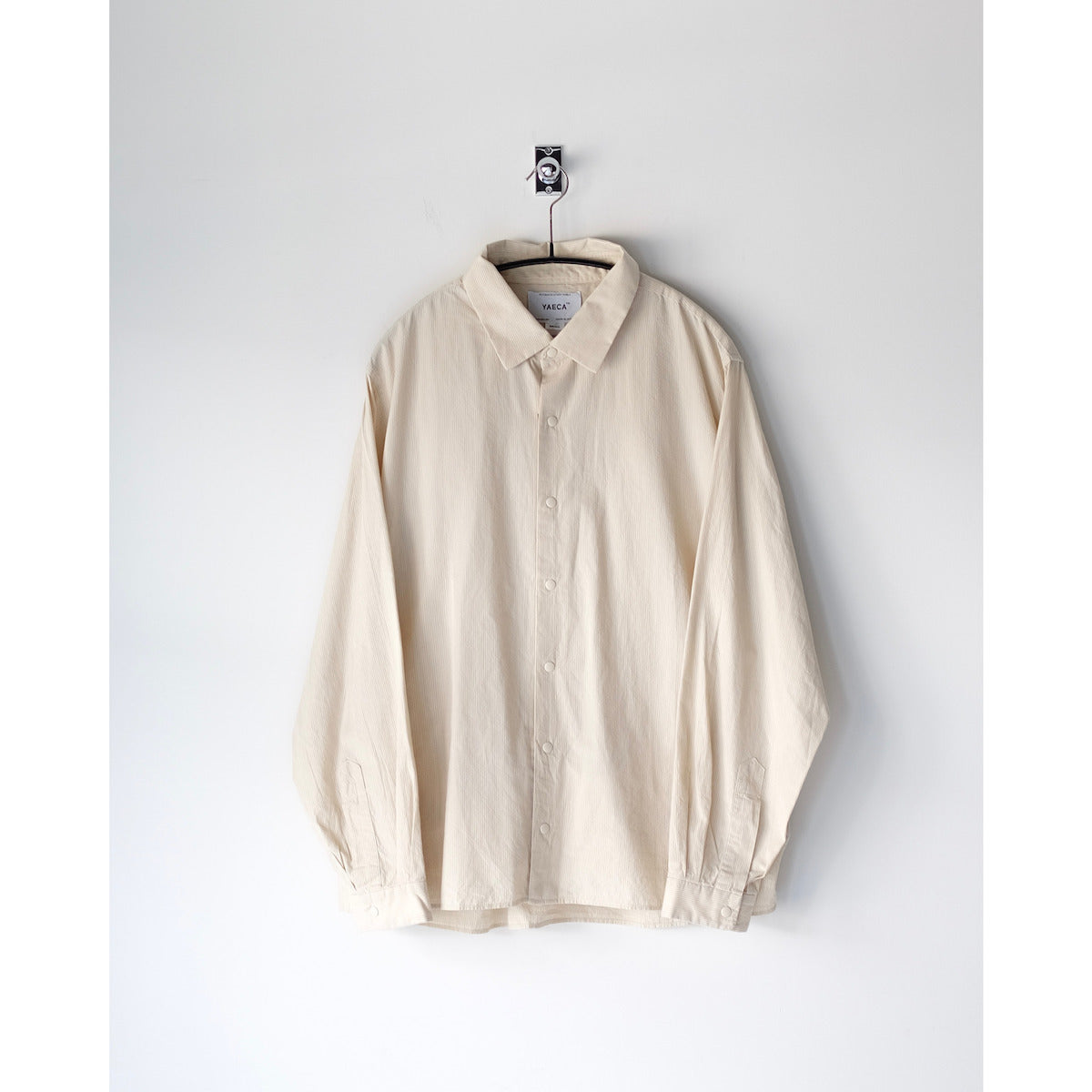 YAECA / Relax Square Comfort Shirt / KHAKI-ST